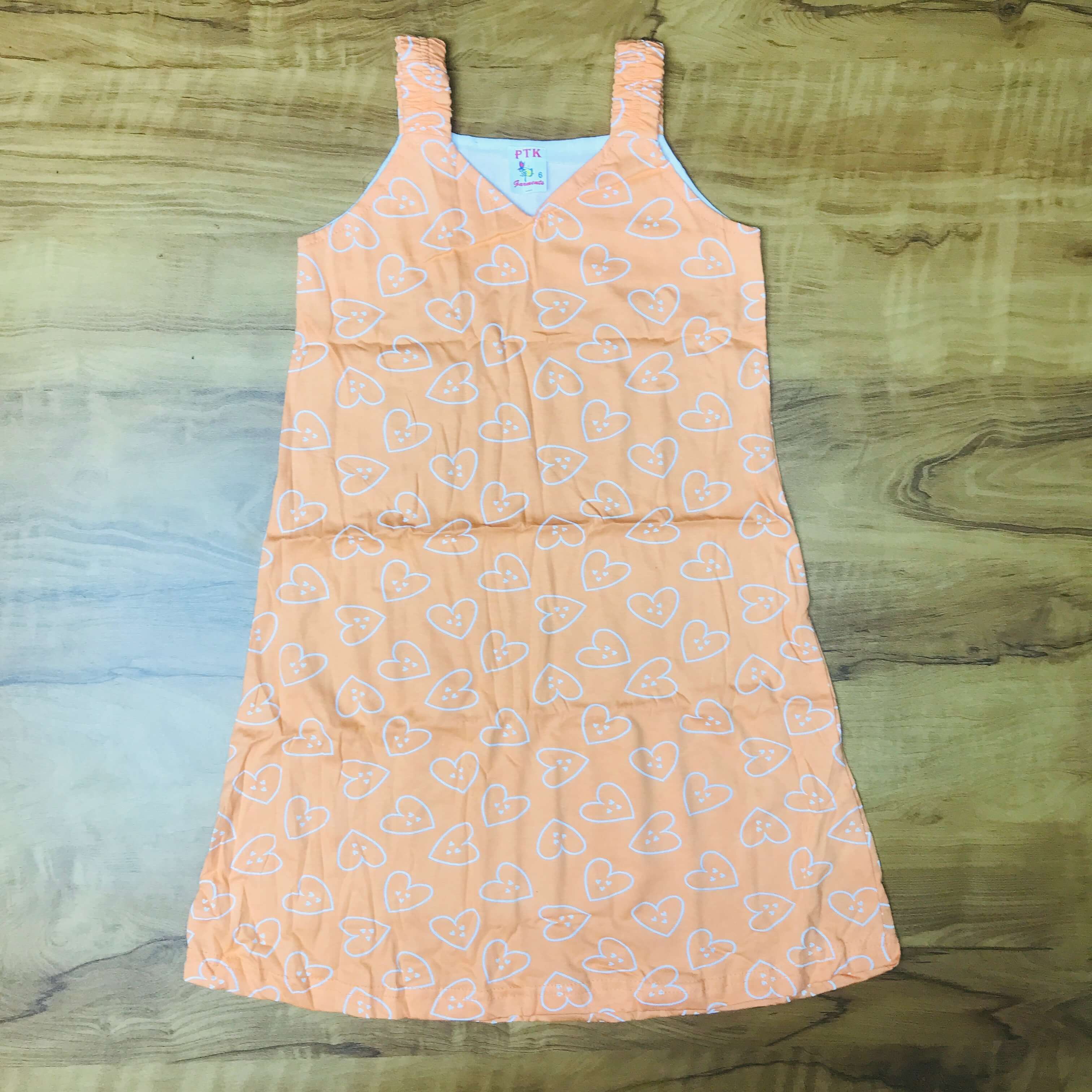 PK Kids Sleeveless Frock Combo