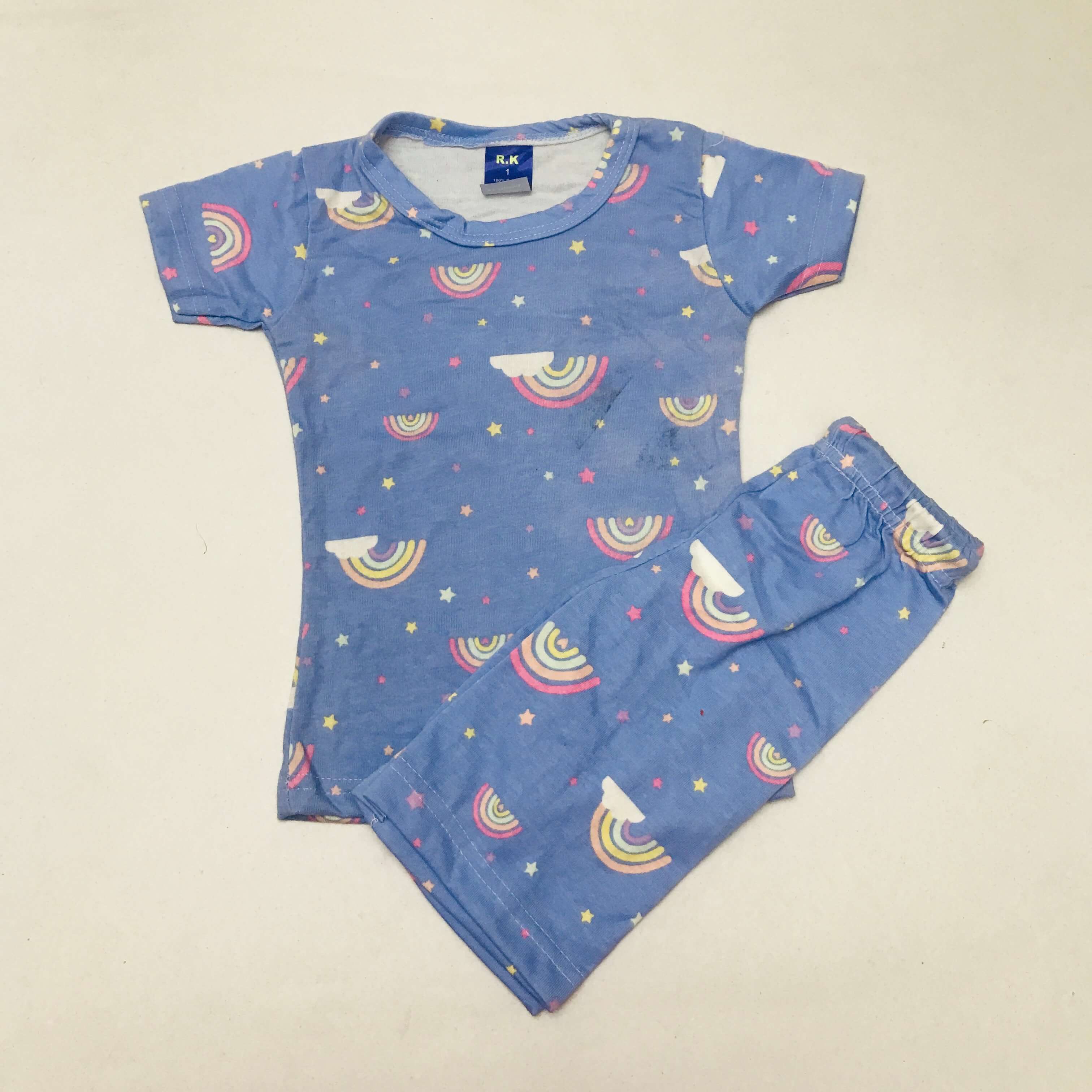 Kids Printed Shorts Set