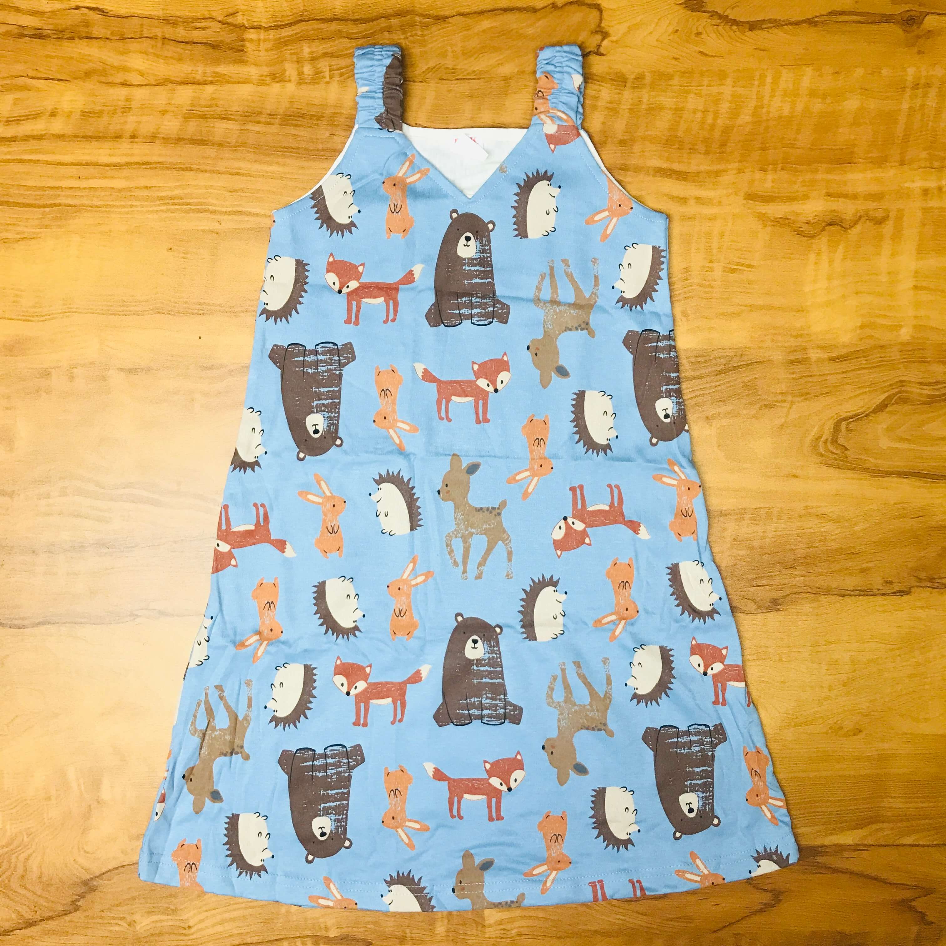 PK Kids Sleeveless Frock Combo