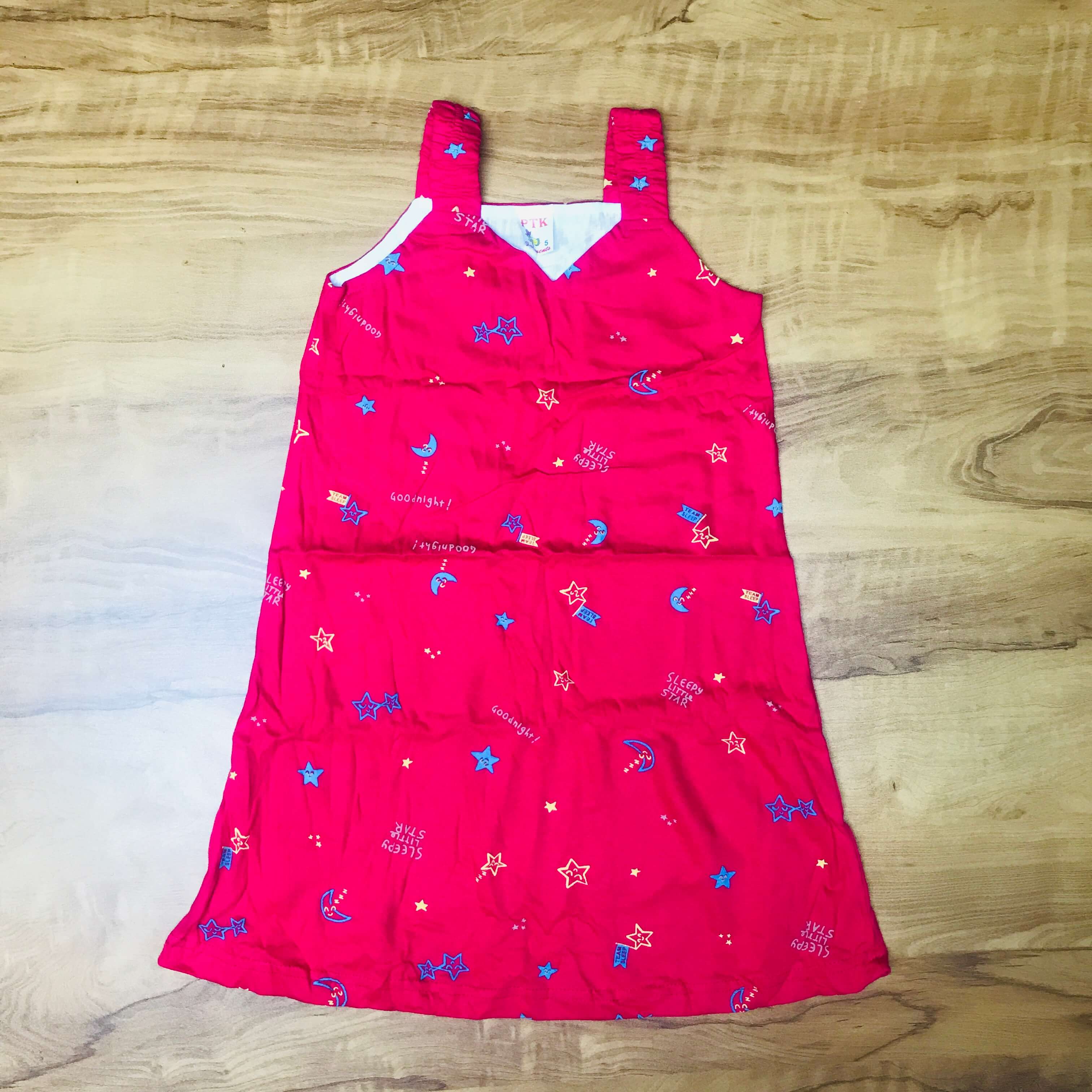PK Kids Sleeveless Frock Combo