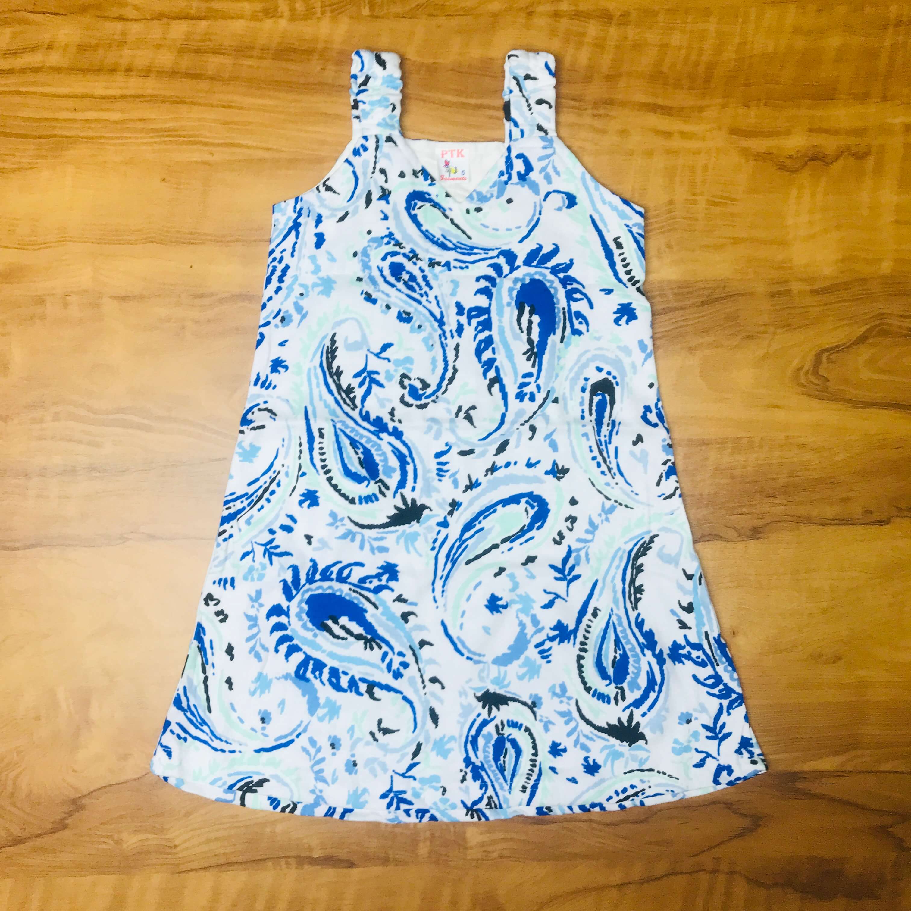 PK Kids Sleeveless Frock Combo