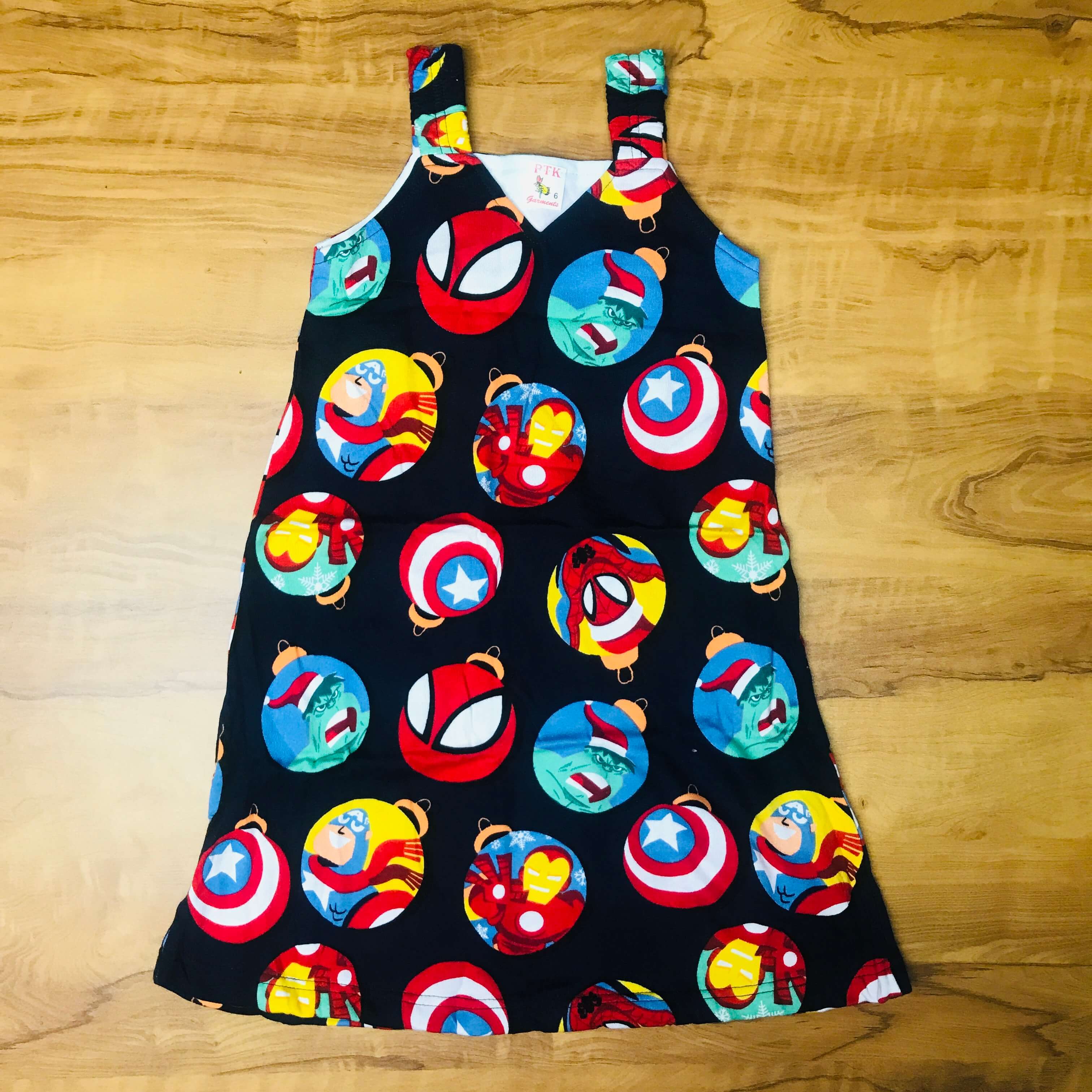 PK Kids Sleeveless Frock Combo