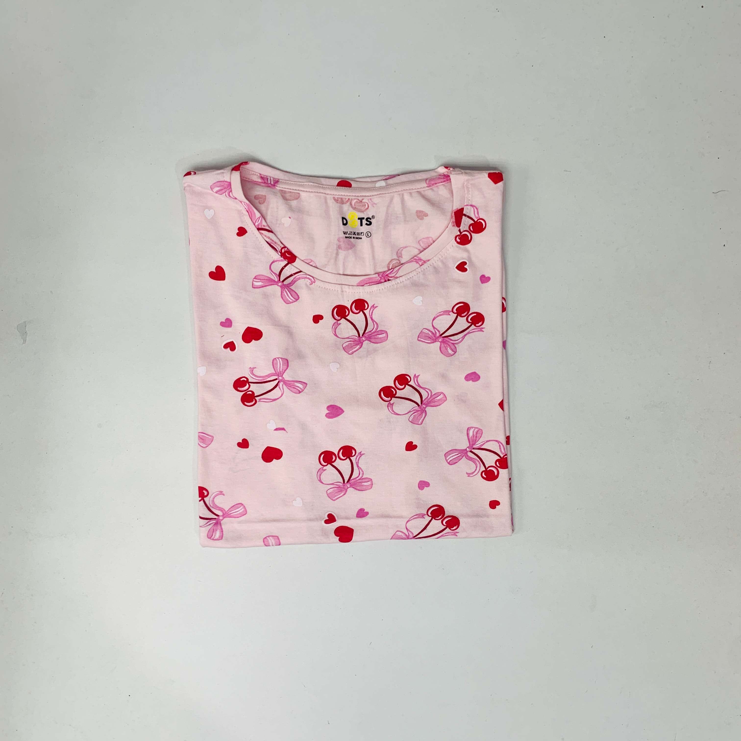 Dots Ladies Printed T-Shirt