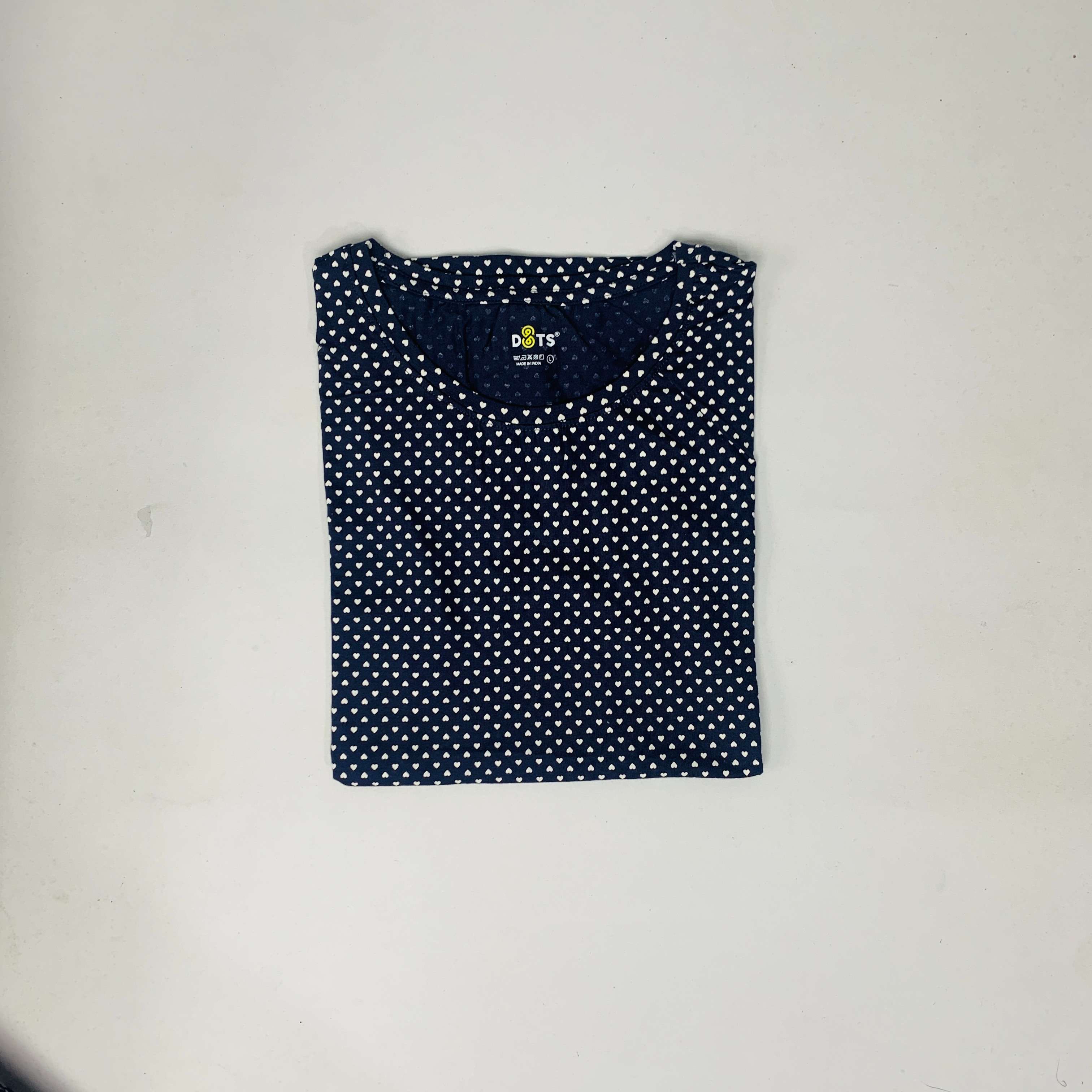 Dots Ladies Printed T-Shirt