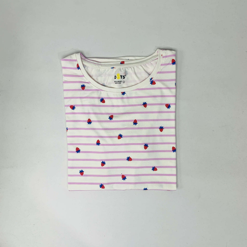 Dots Ladies Printed T-Shirt