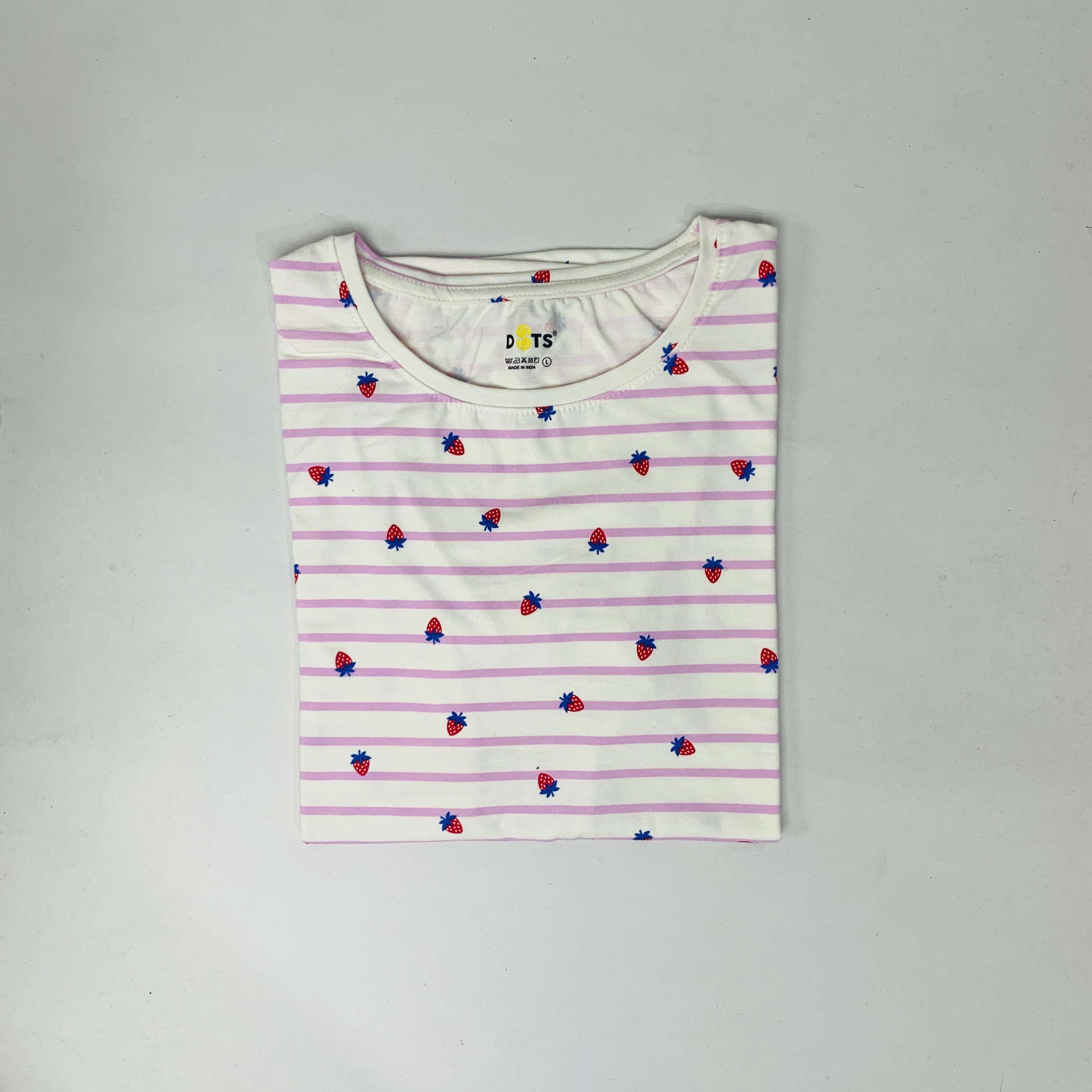 Dots Ladies Printed T-Shirt