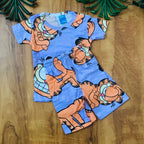 Kids Printed Shorts Set