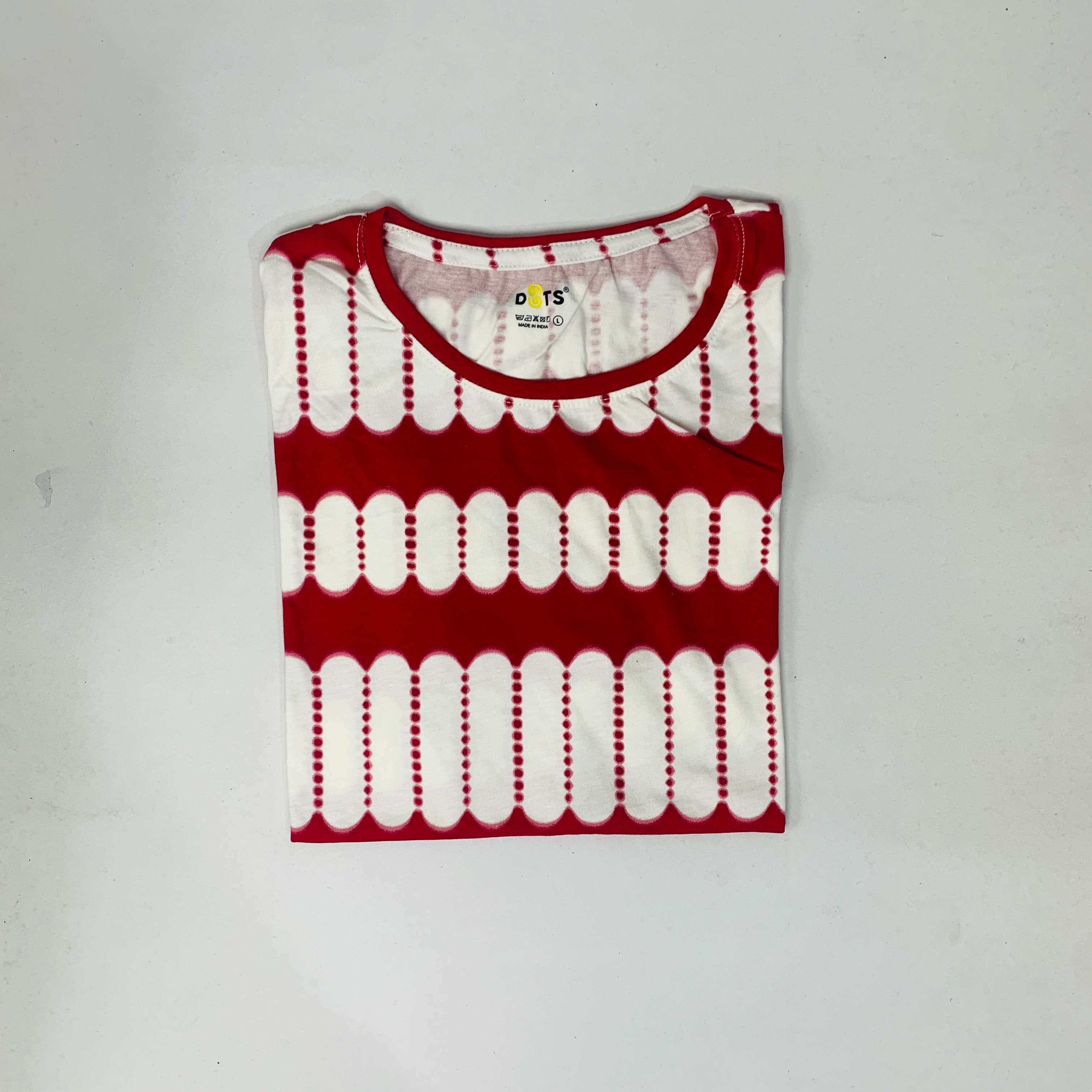 Dots Ladies Printed T-Shirt