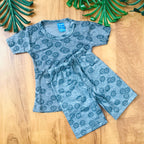 Kids Printed Shorts Set