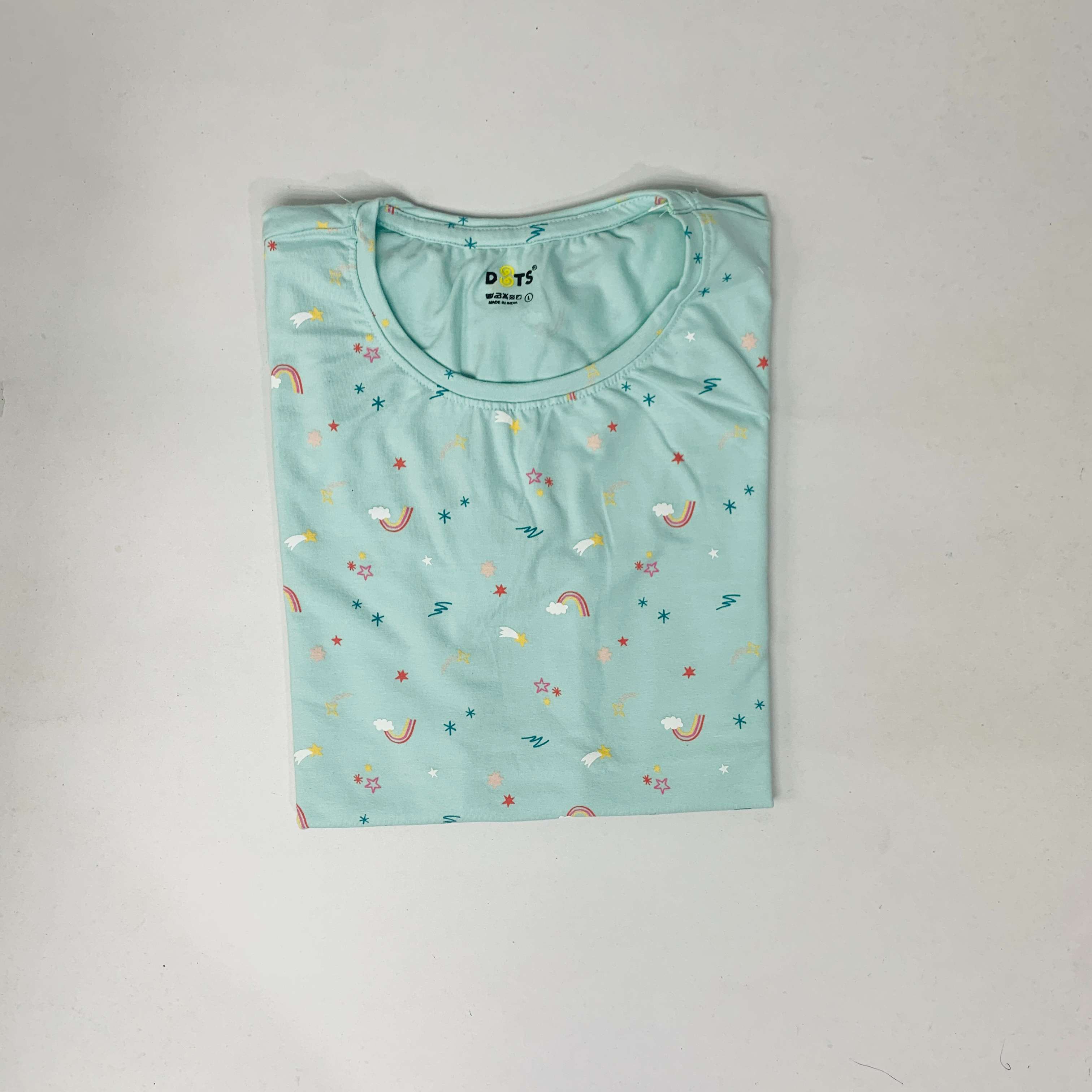 Dots Ladies Printed T-Shirt