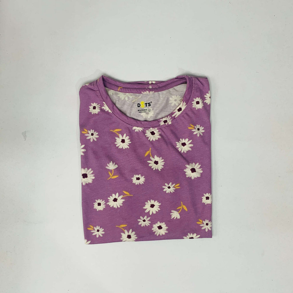 Dots Ladies Printed T-Shirt