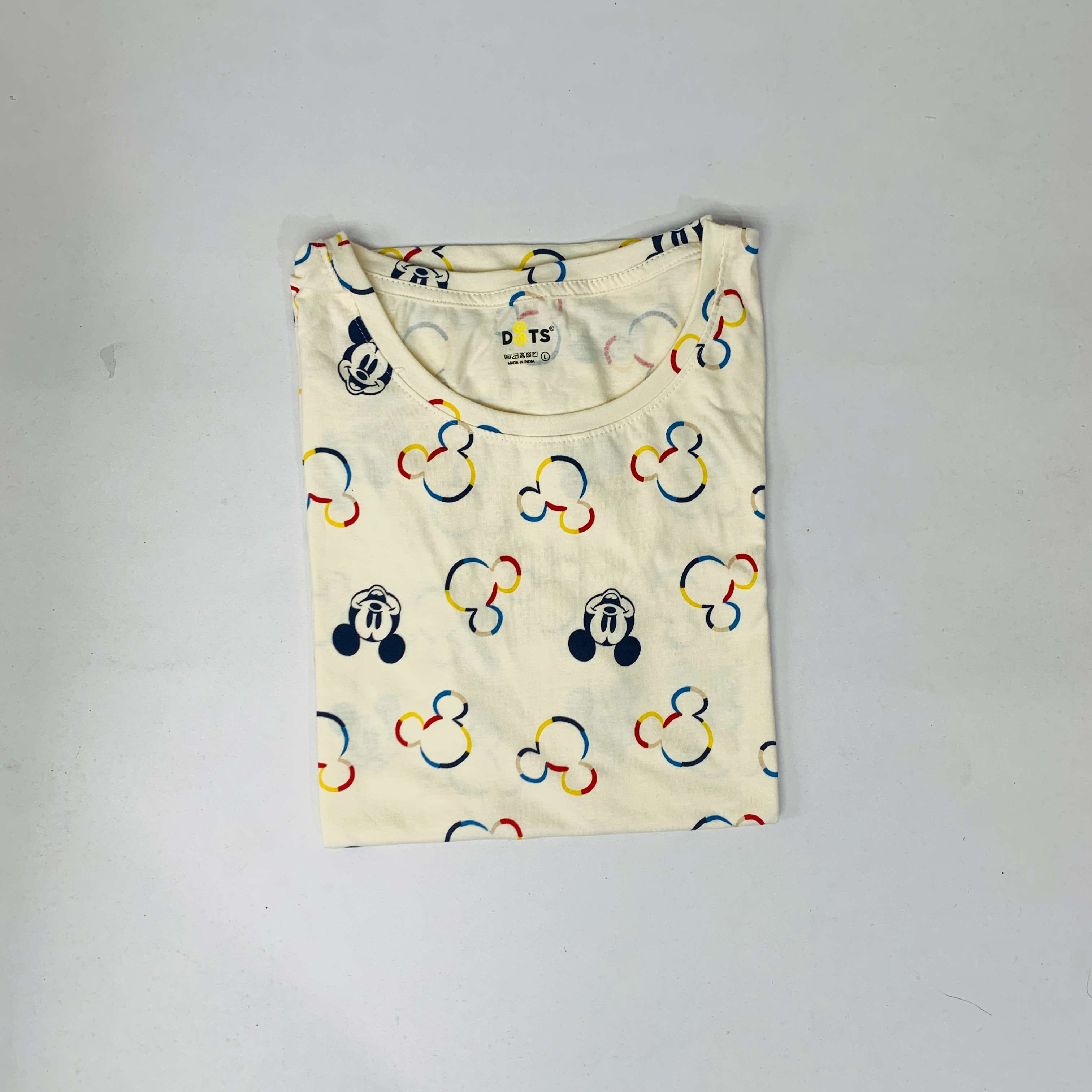 Dots Ladies Printed T-Shirt