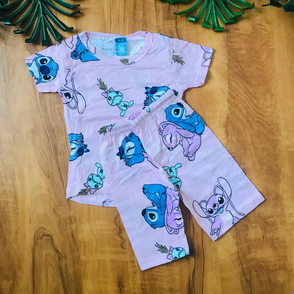Kids Printed Shorts Set
