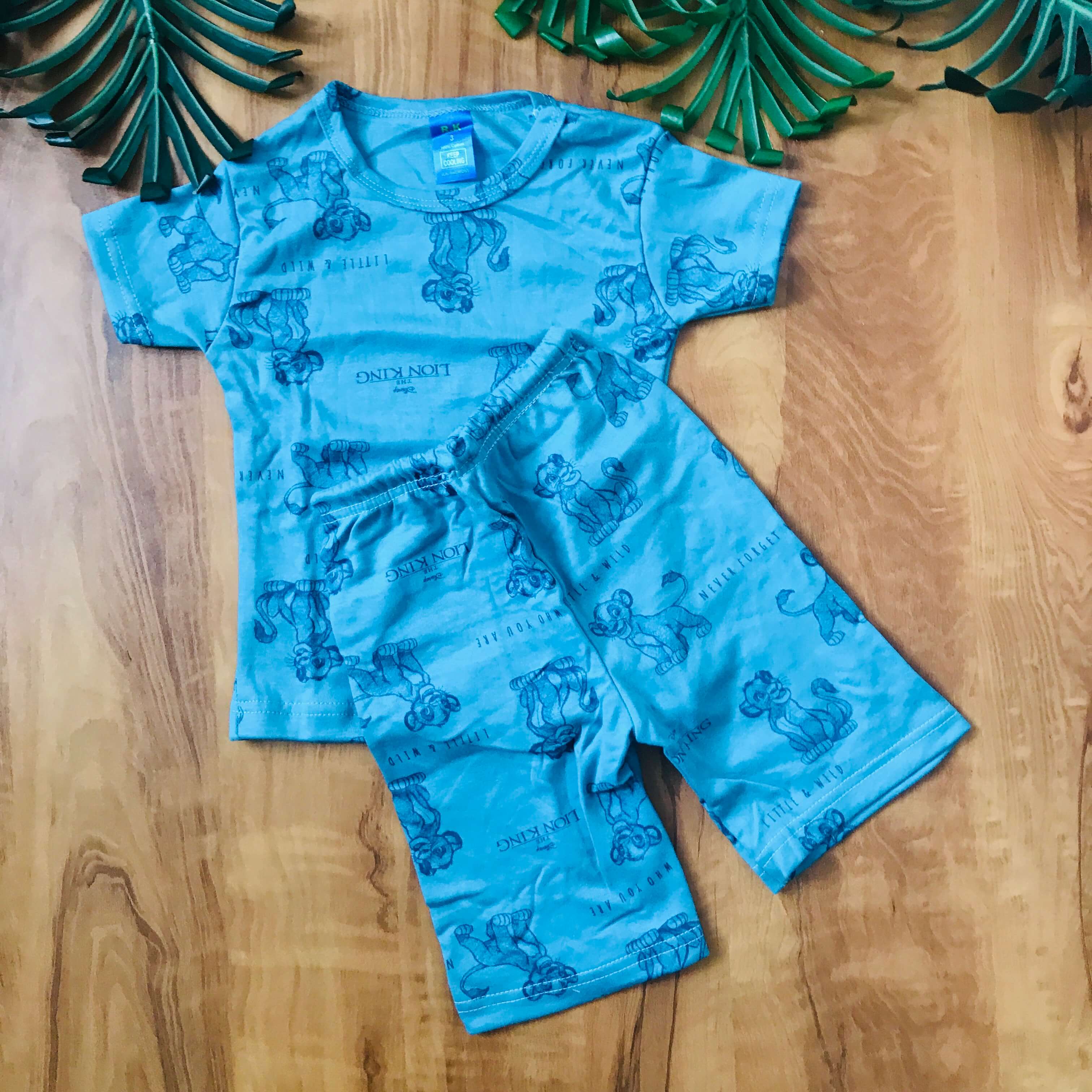 Kids Printed Shorts Set