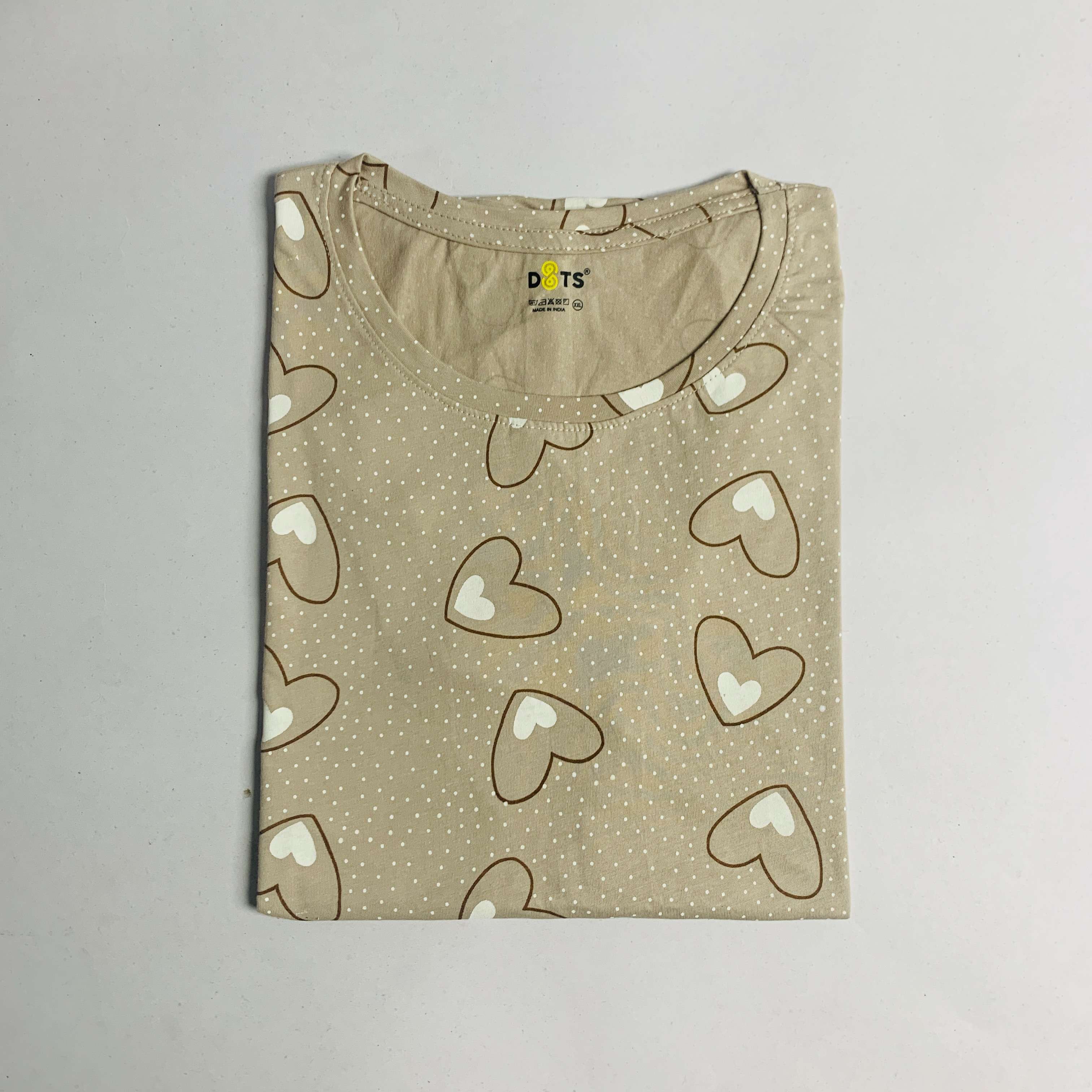 Dots Ladies Printed T-Shirt