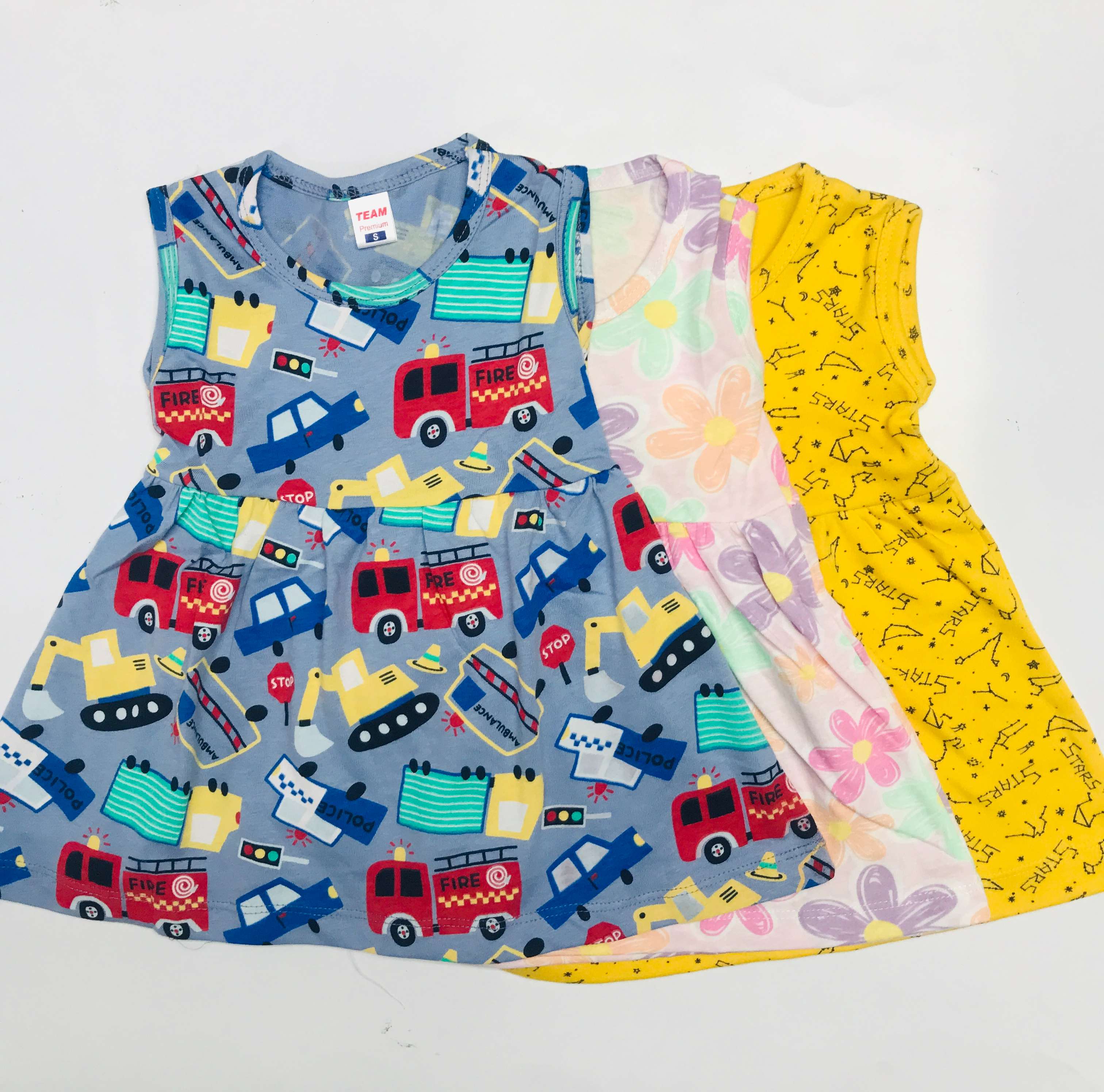 Premium Kids SL Frock Pack Of 3