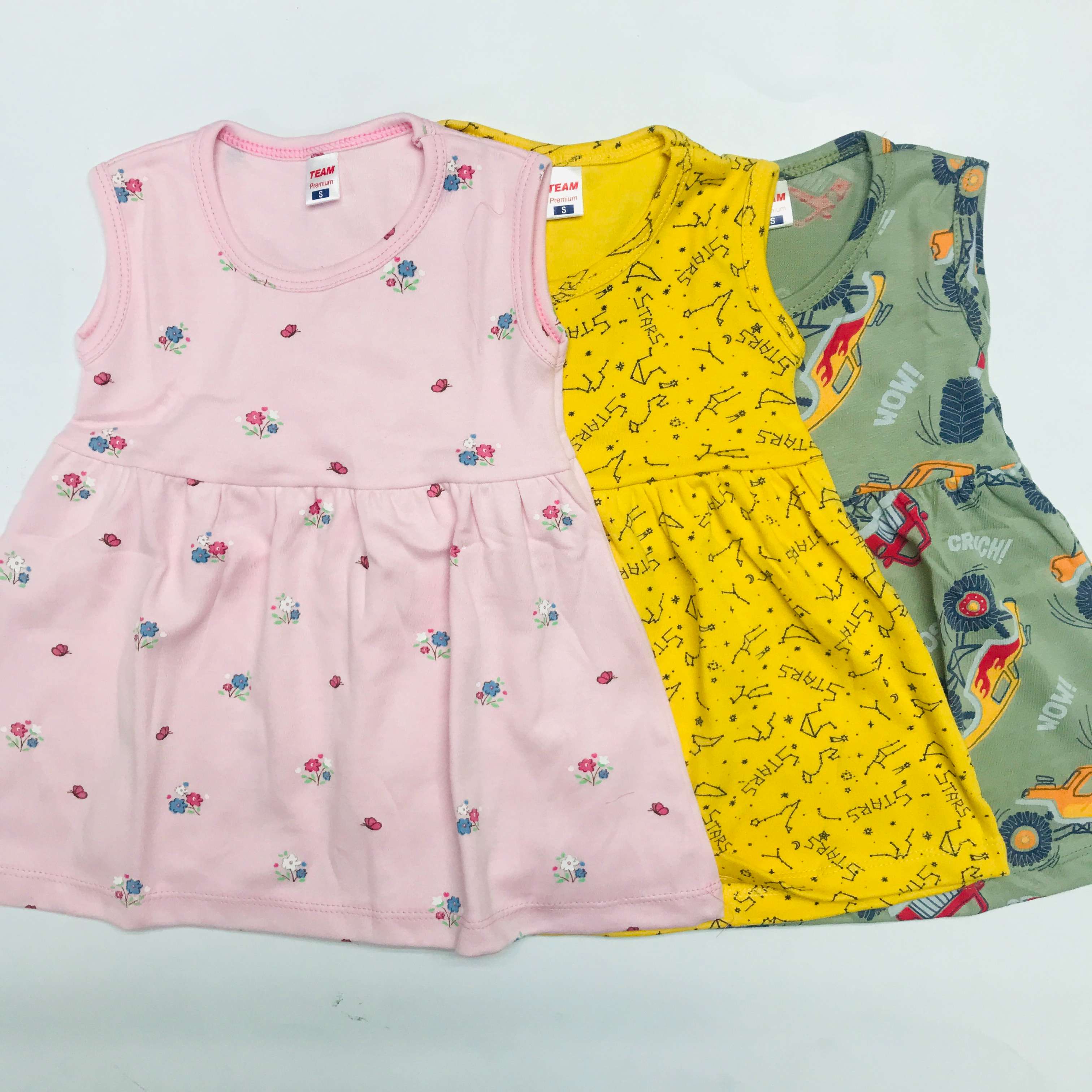 Premium Kids SL Frock Pack Of 3
