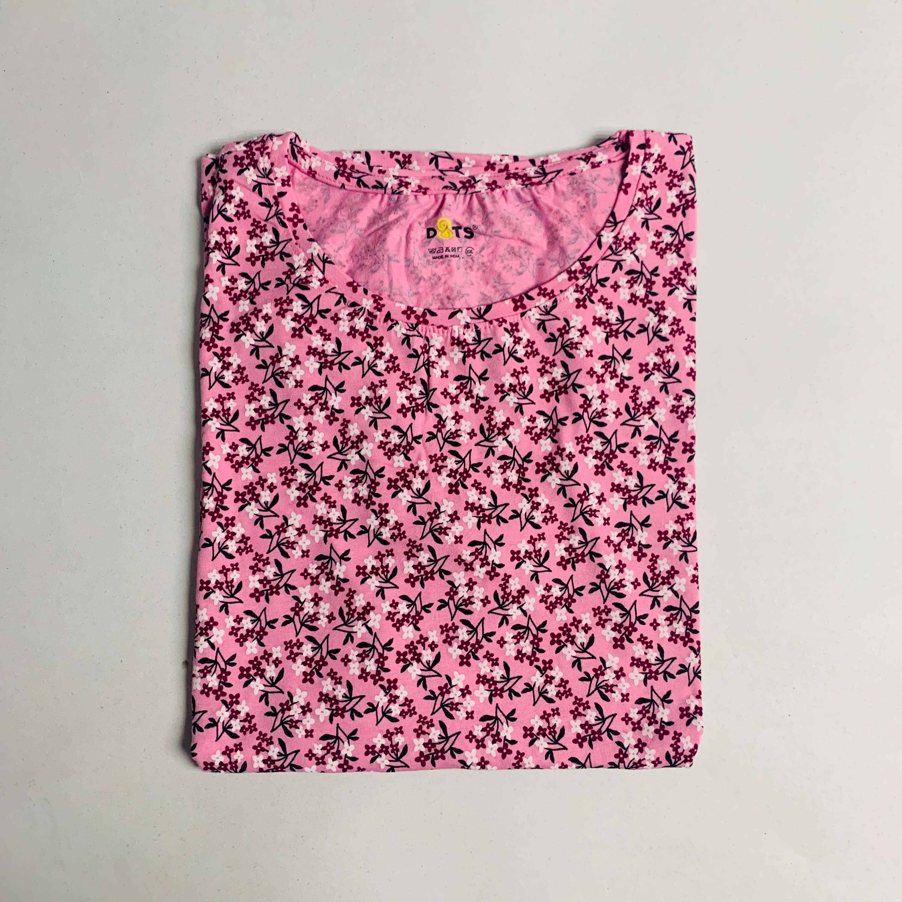 Dots Ladies Printed T-Shirt