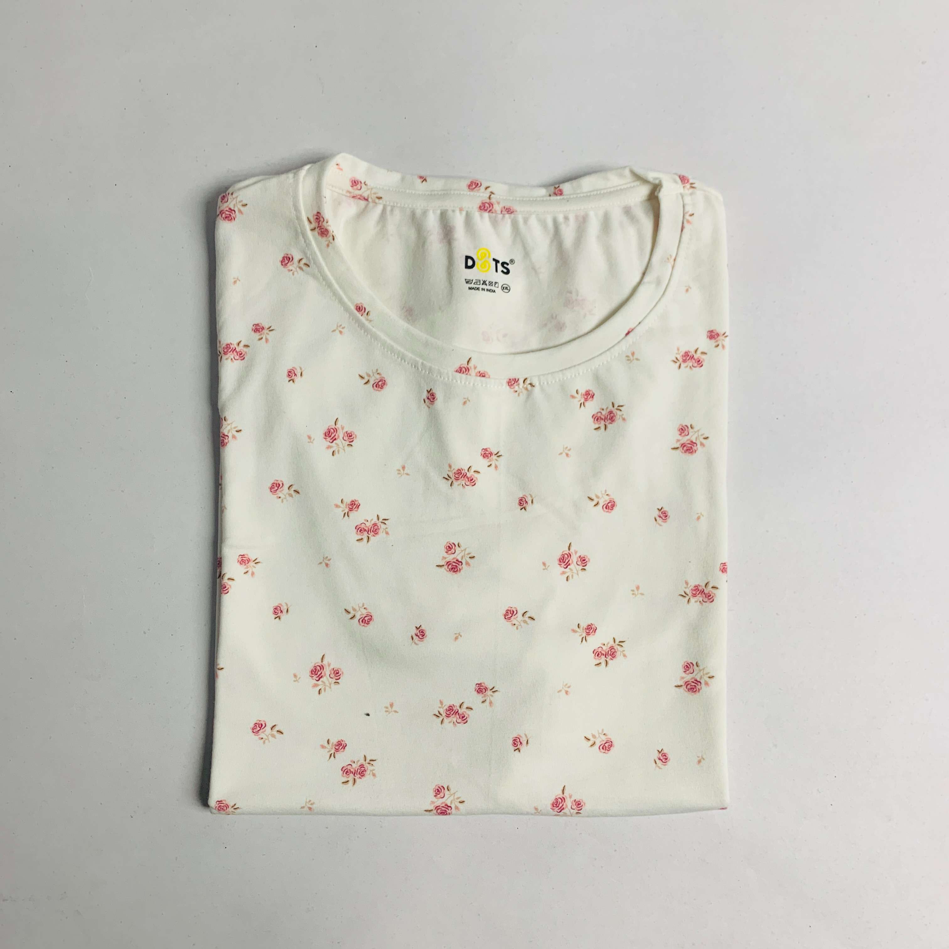Dots Ladies Printed T-Shirt