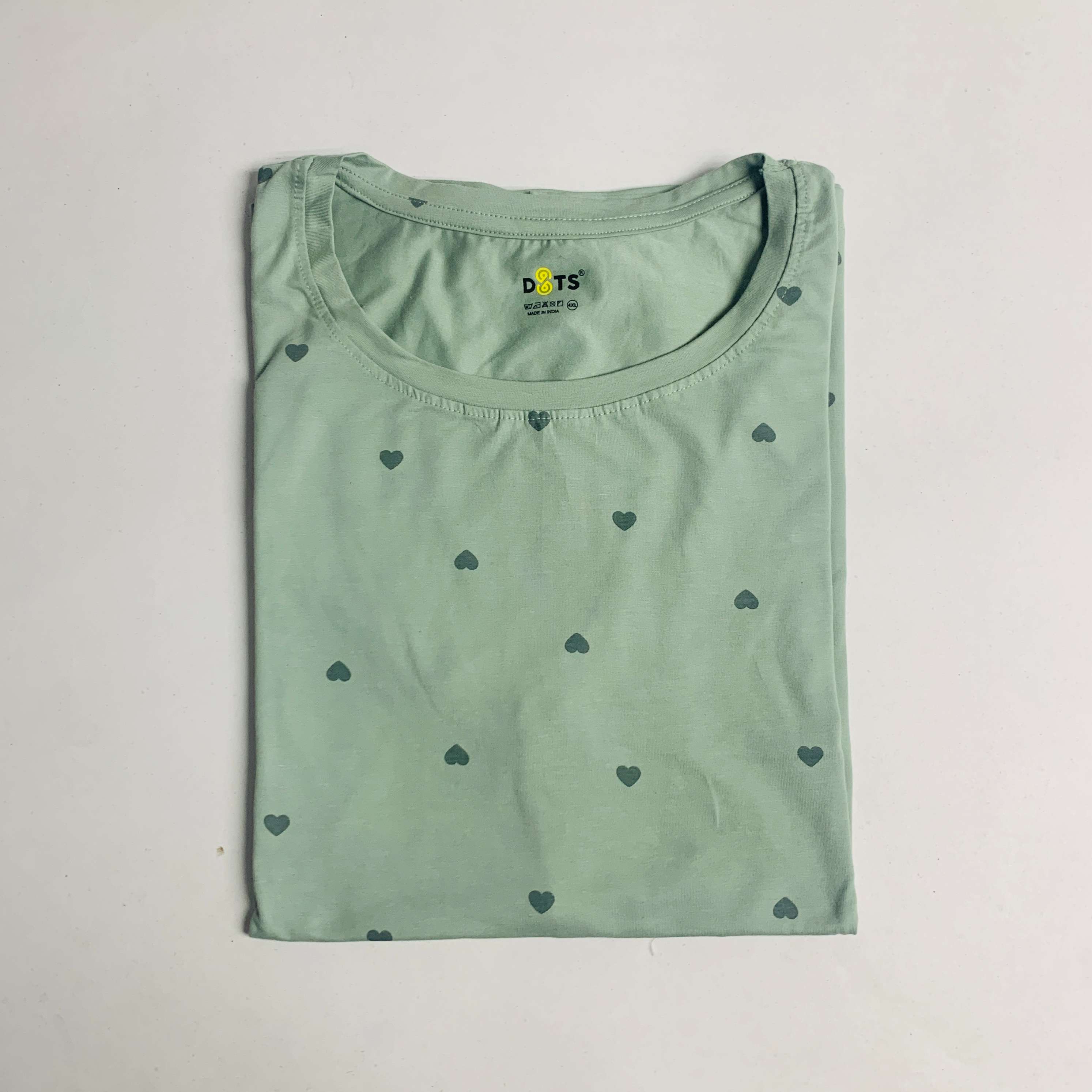 Dots Ladies Printed T-Shirt