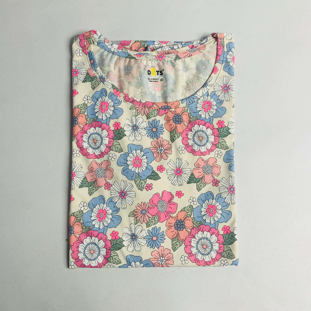 Dots Ladies Printed T-Shirt