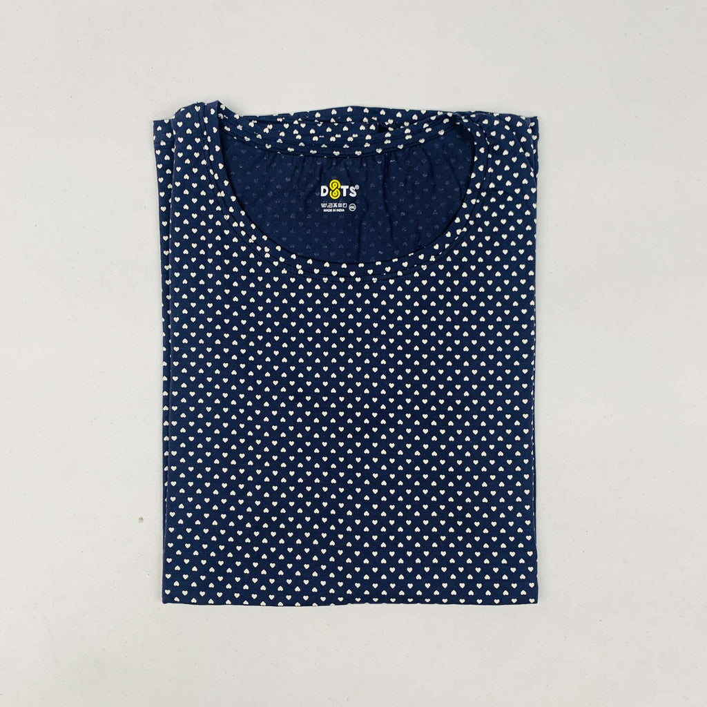 Dots Ladies Printed T-Shirt