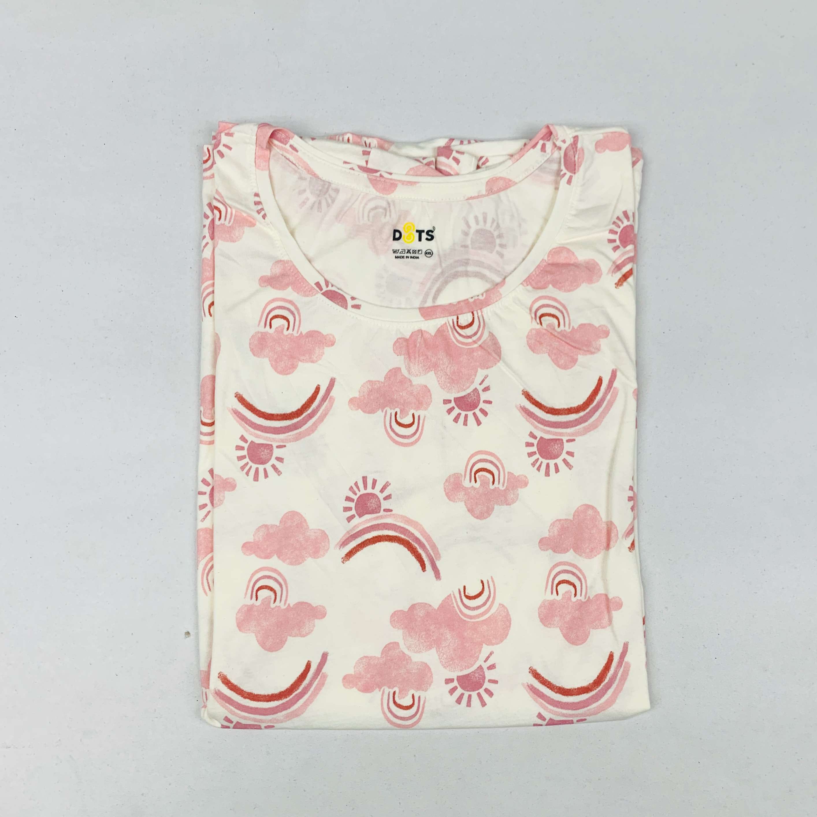 Dots Ladies Printed T-Shirt