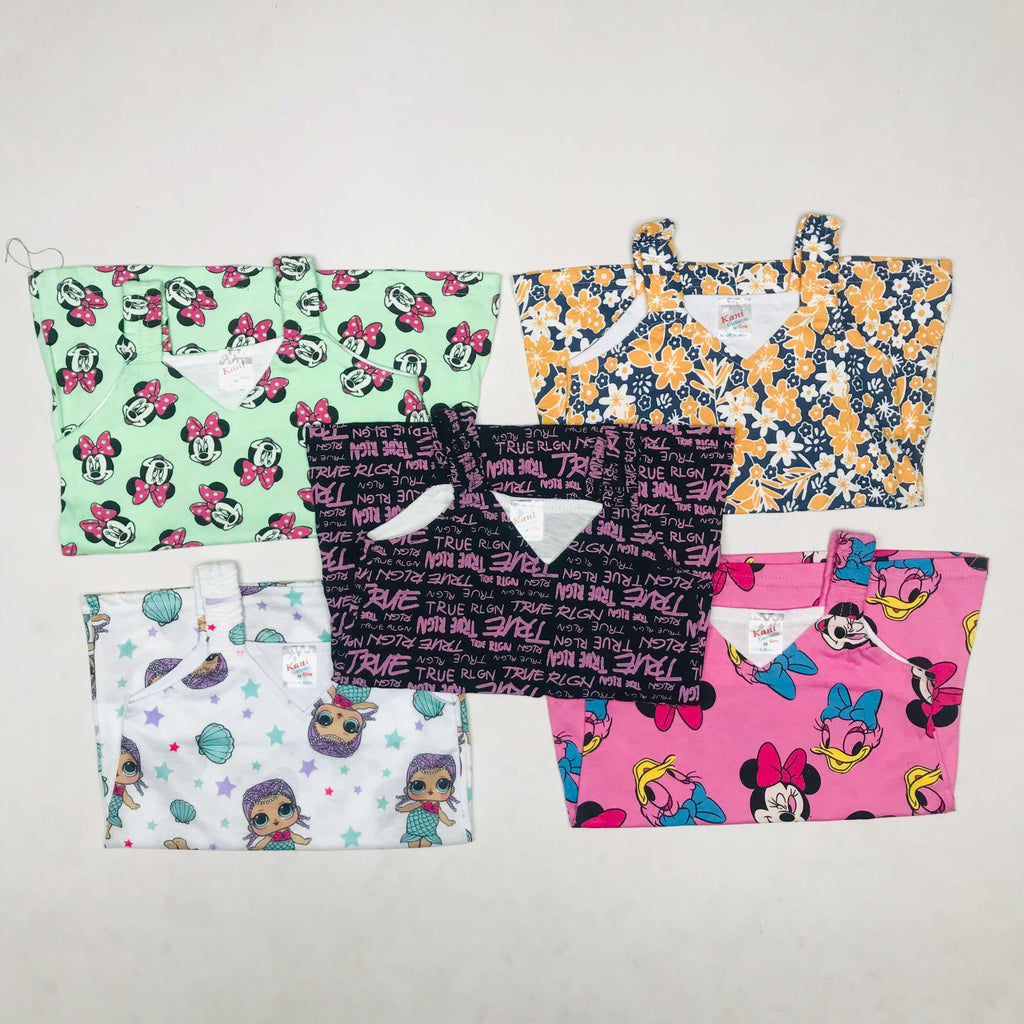 SL Printed Frock Pack Of 5