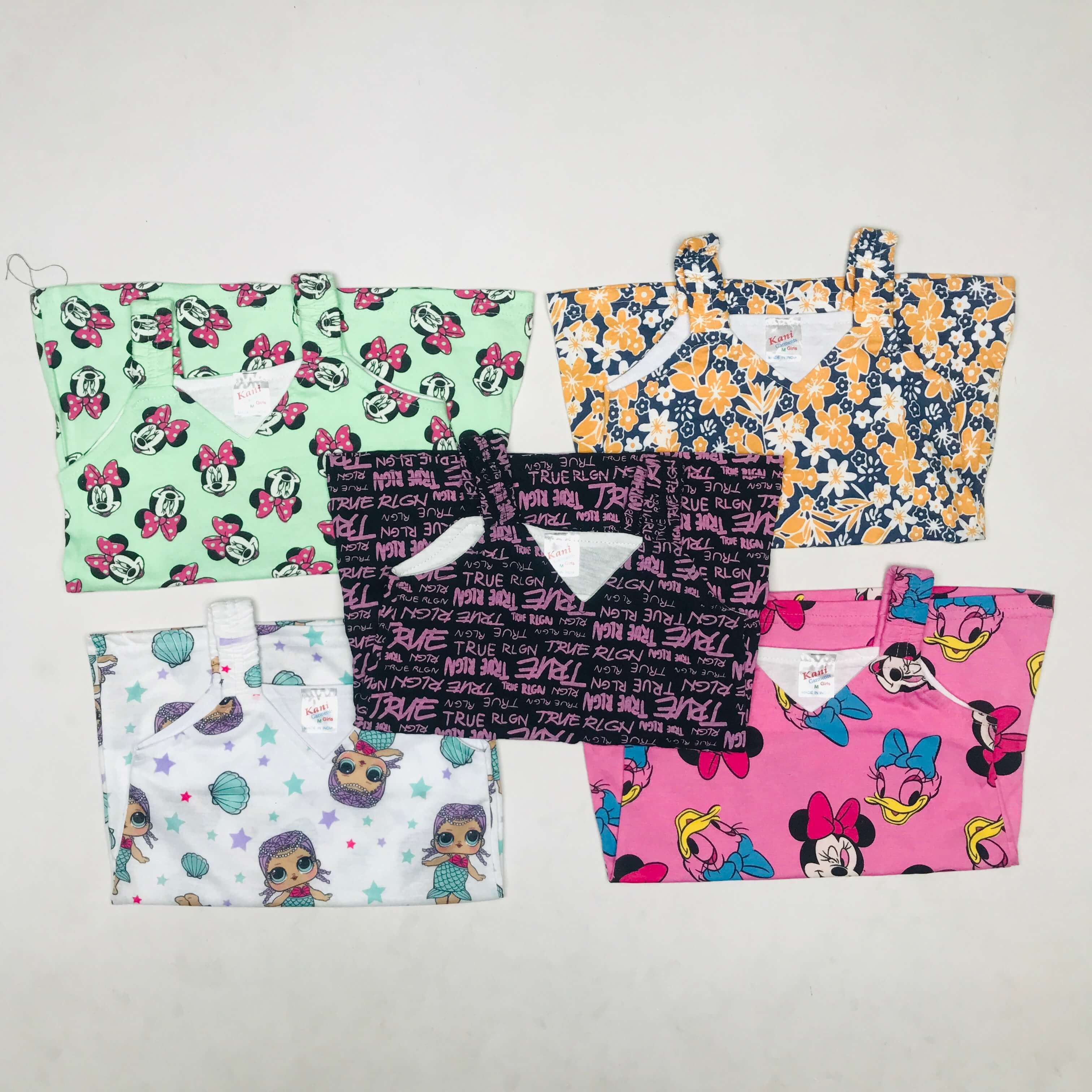 SL Printed Frock Pack Of 5