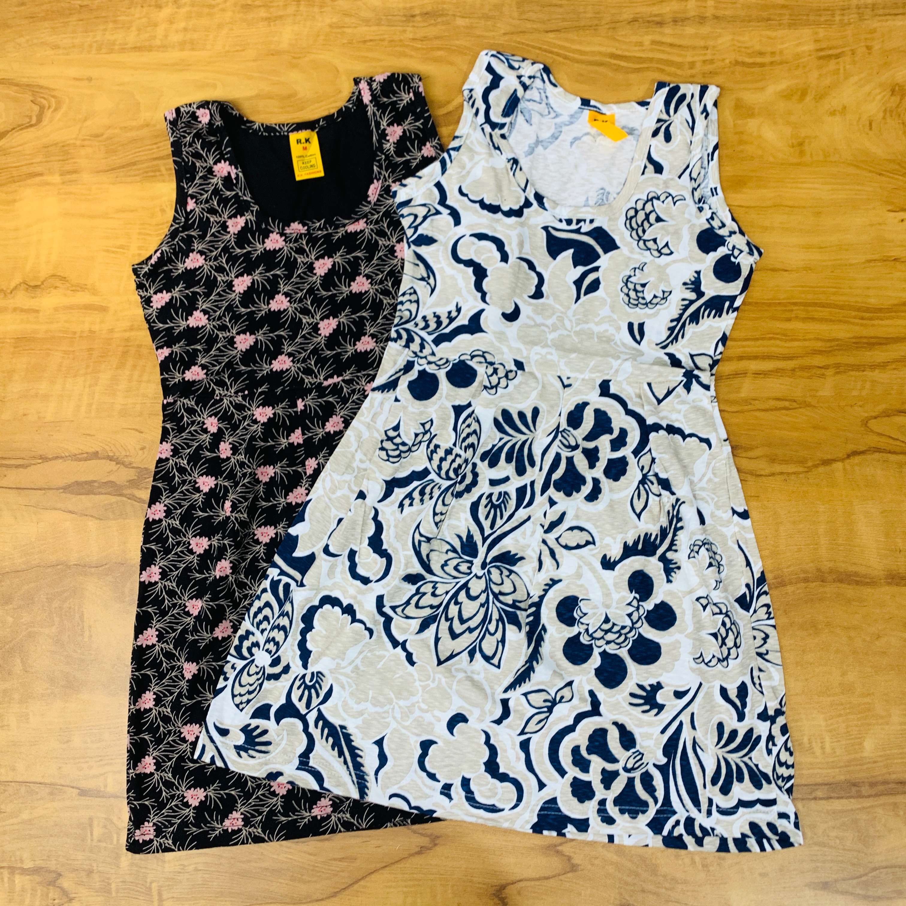 Tiny Pearl Frock Combo Pack Of 2