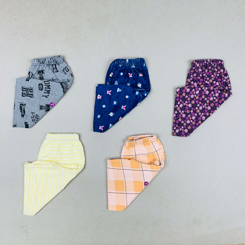 Unisex Kids Pants Pack of 5