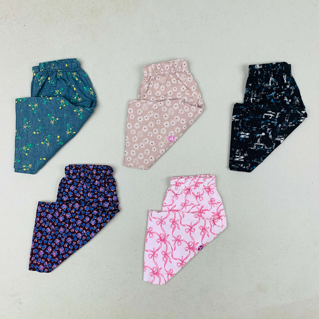 Unisex Kids Pants Pack of 5