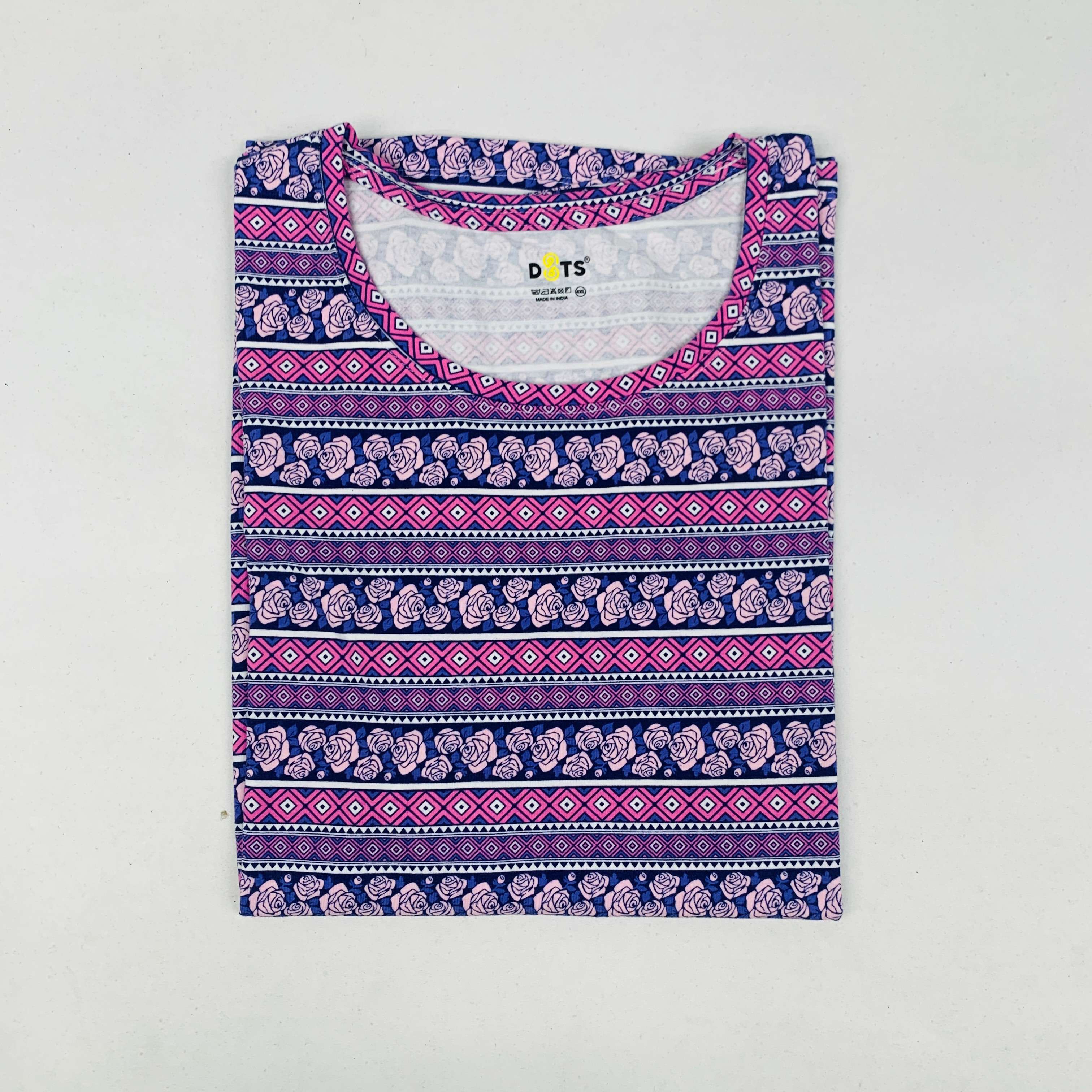 Dots Ladies Printed T-Shirt