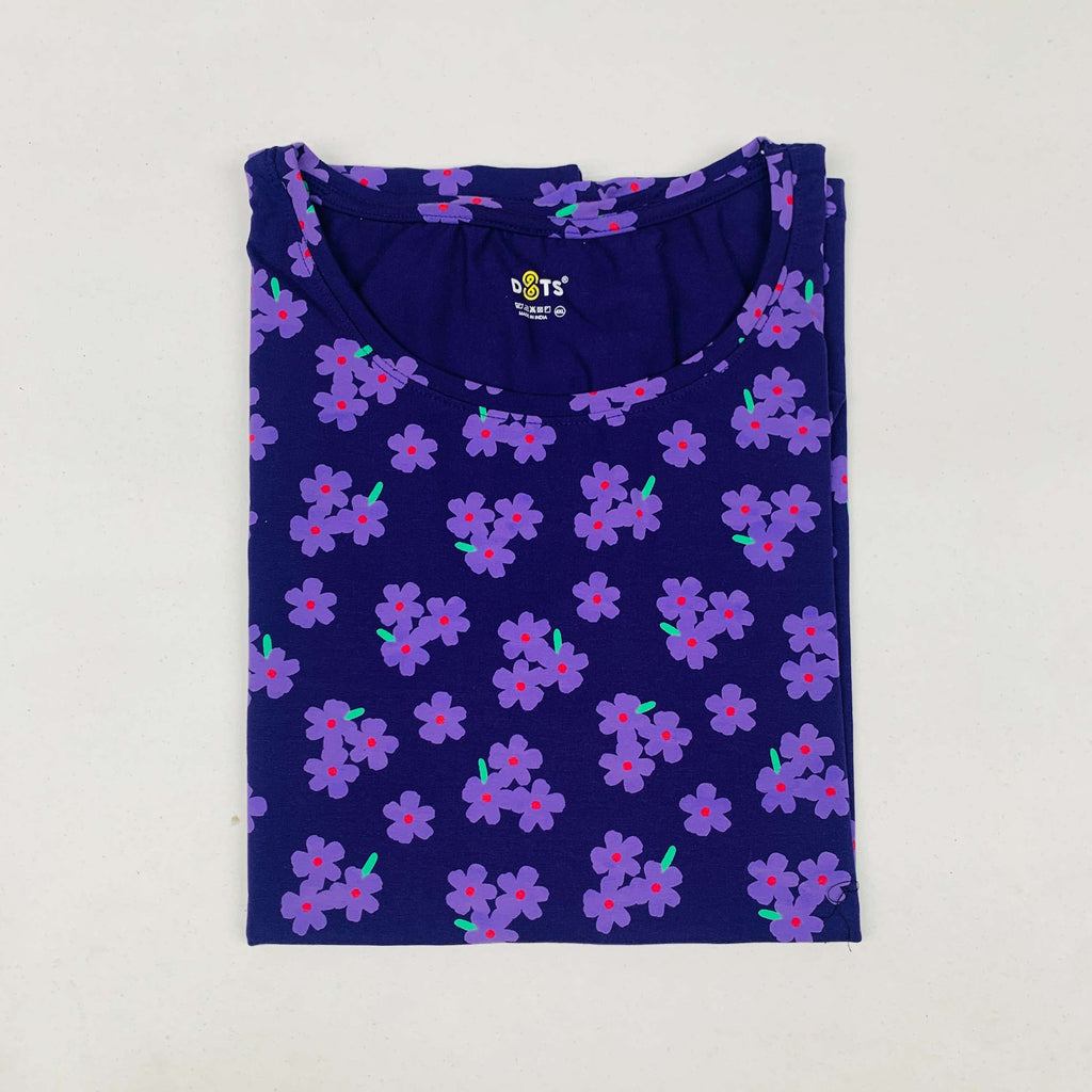 Dots Ladies Printed T-Shirt