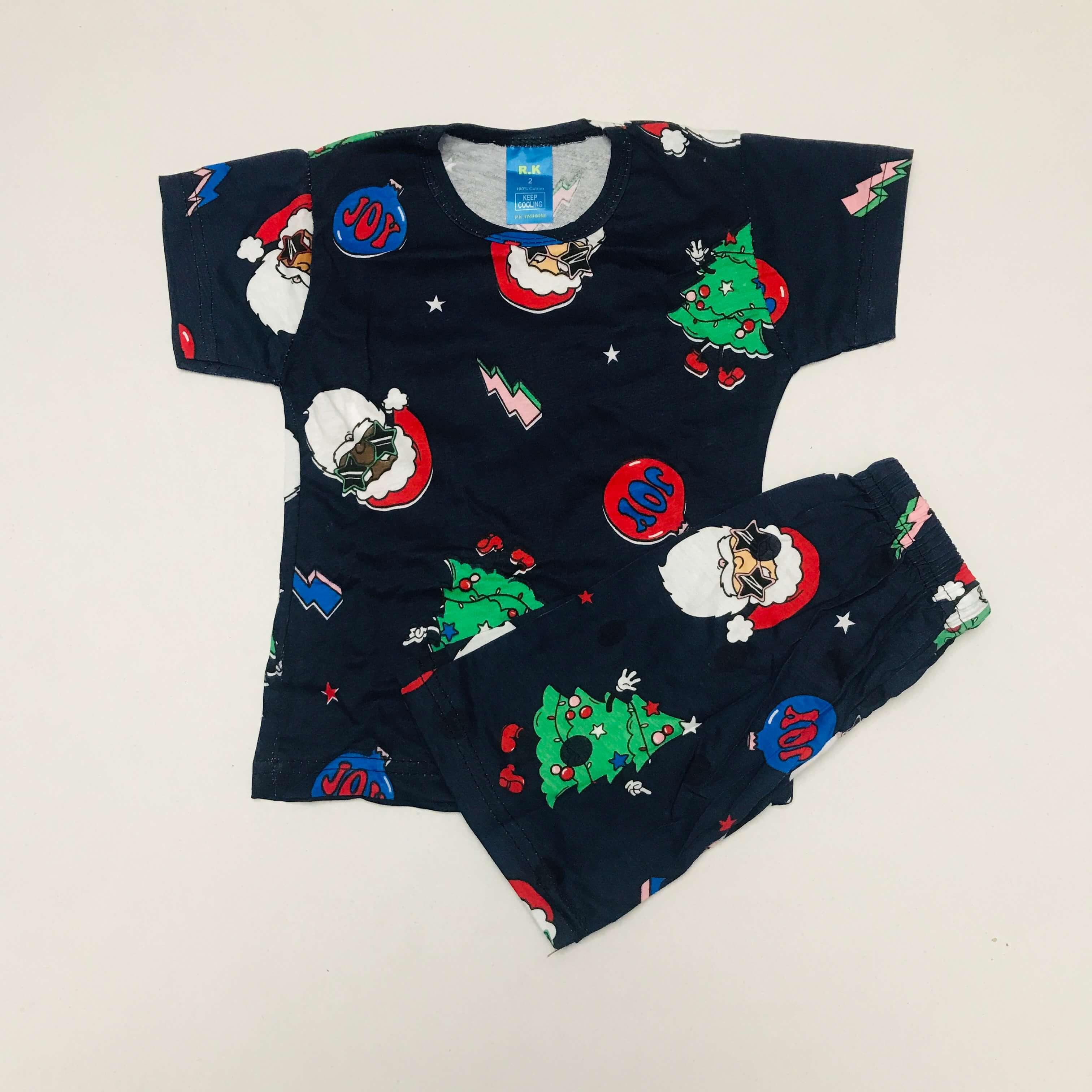 Kids Printed Shorts Set