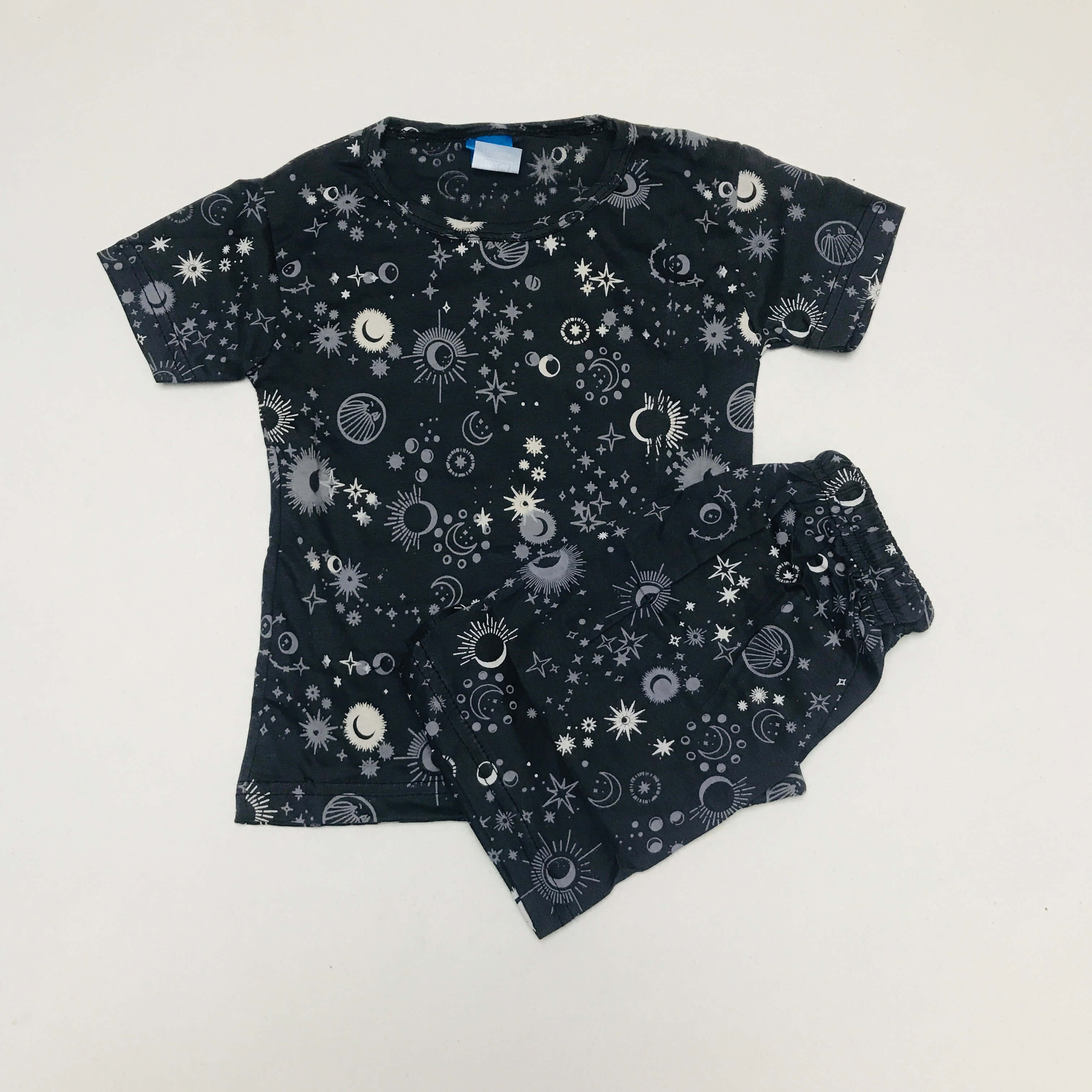 Kids Printed Shorts Set