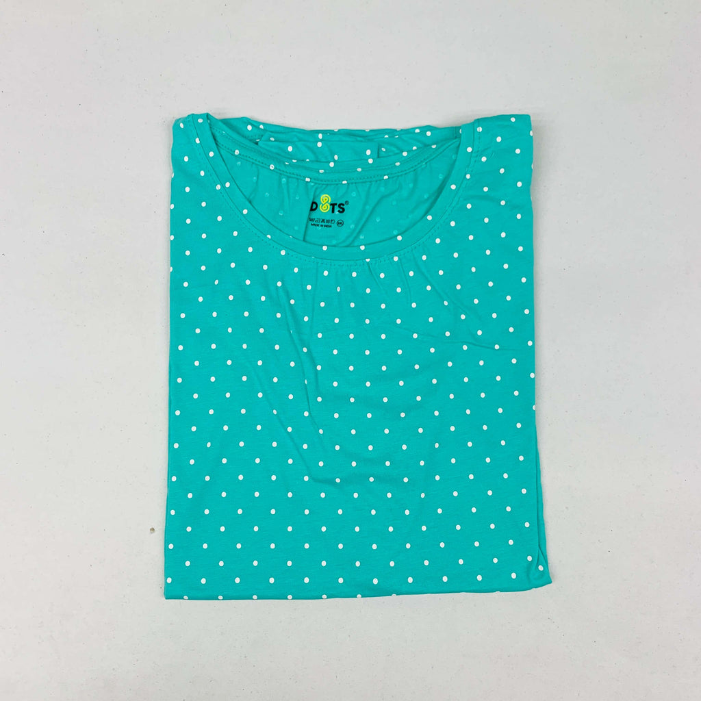 Dots Ladies Printed T-Shirt