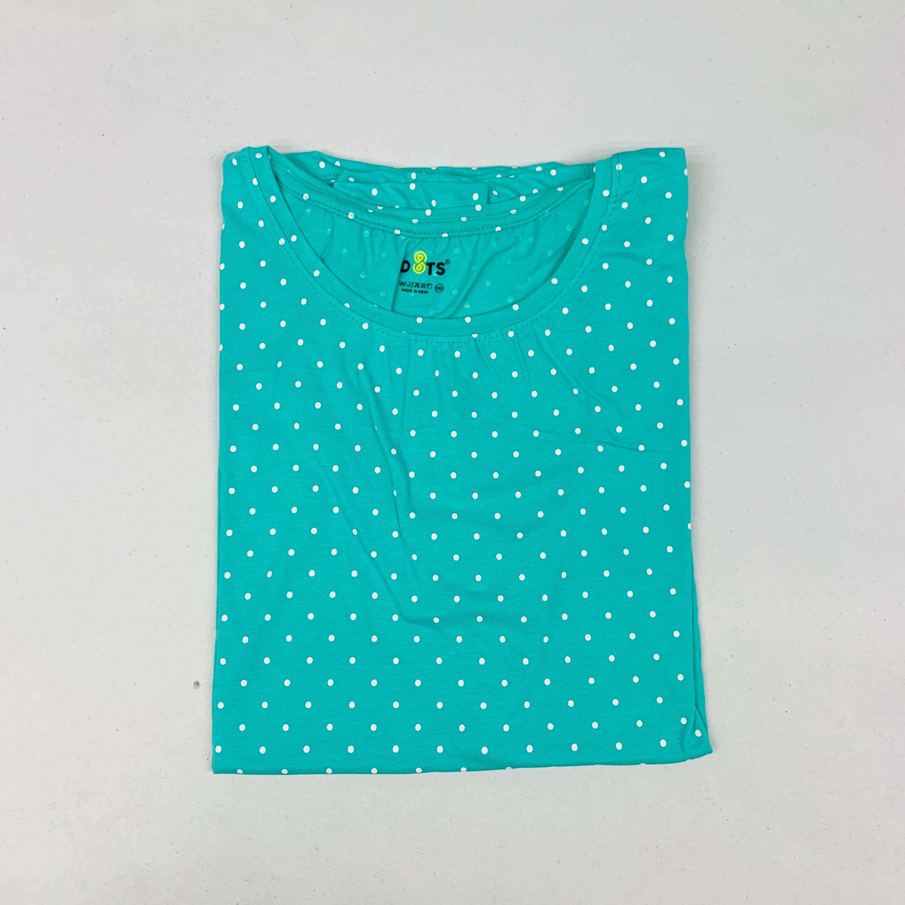 Dots Ladies Printed T-Shirt