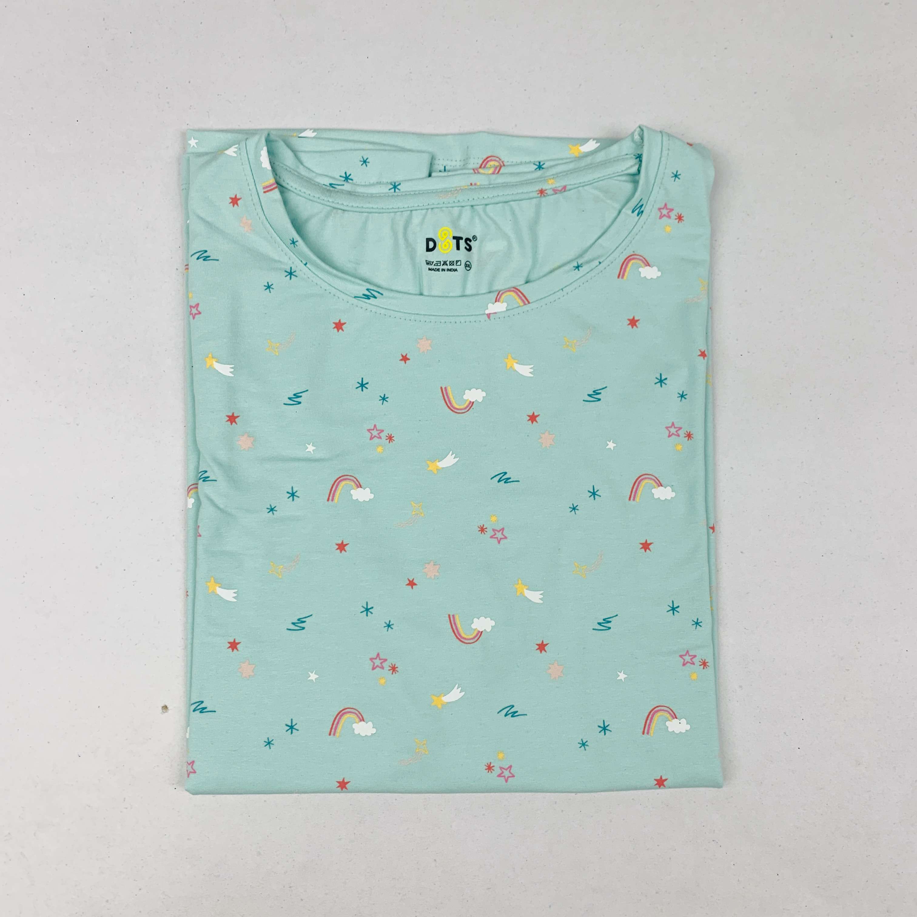 Dots Ladies Printed T-Shirt