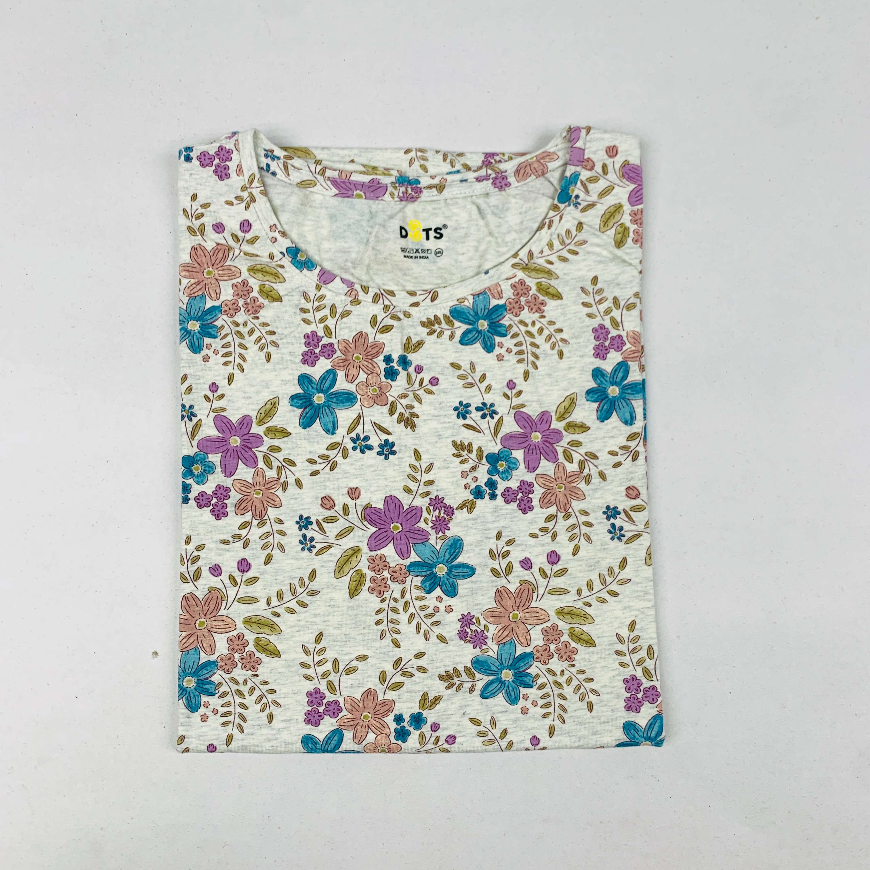 Dots Ladies Printed T-Shirt