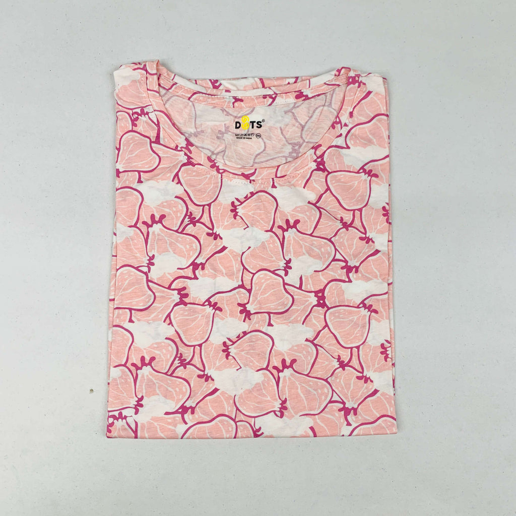 Dots Ladies Printed T-Shirt