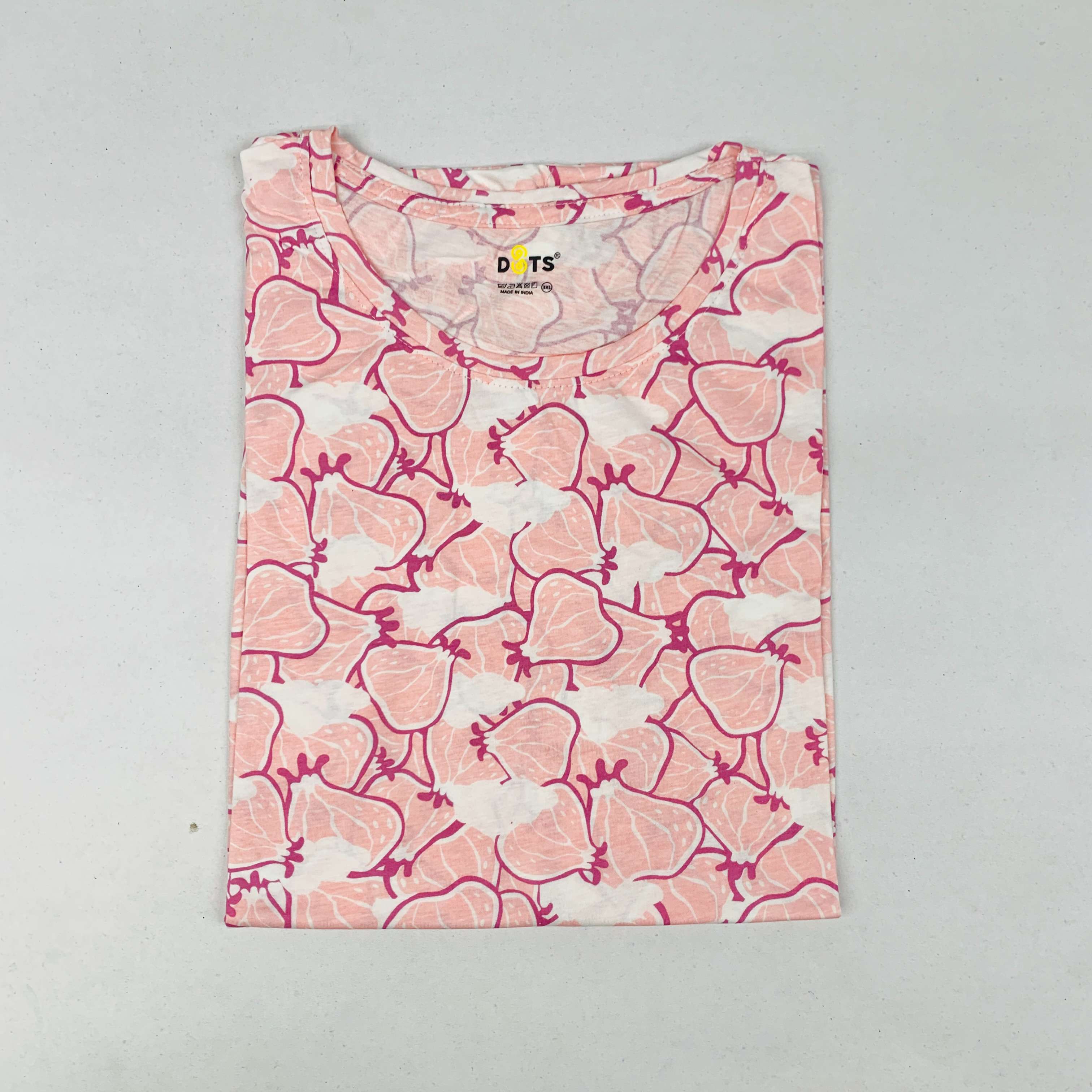 Dots Ladies Printed T-Shirt