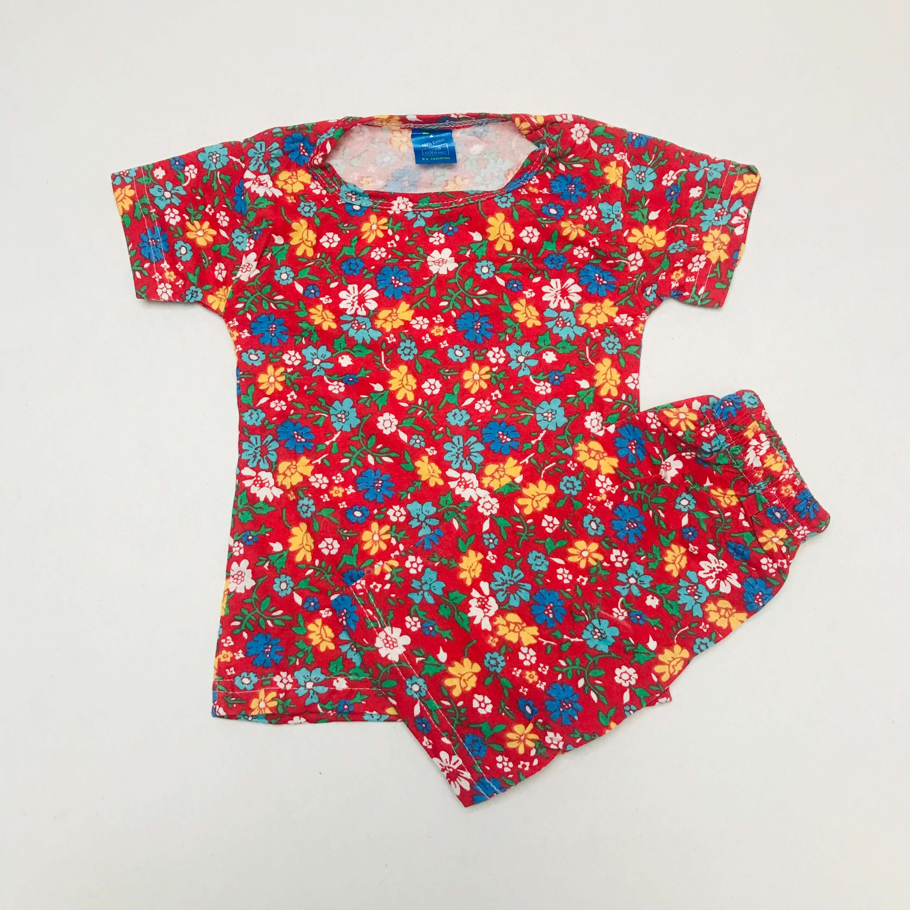 Kids Printed Shorts Set