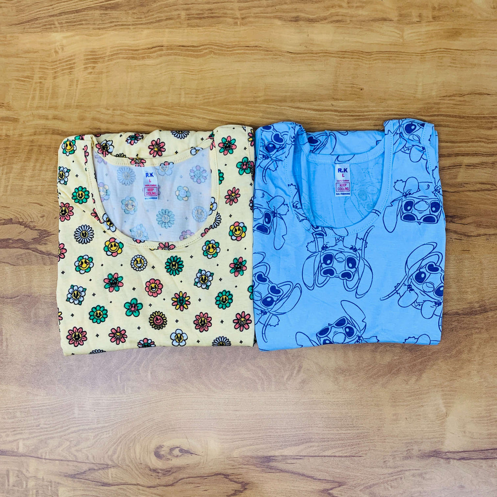 Tiny Pearl Frock Combo Pack Of 2