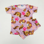 Kids Printed Shorts Set