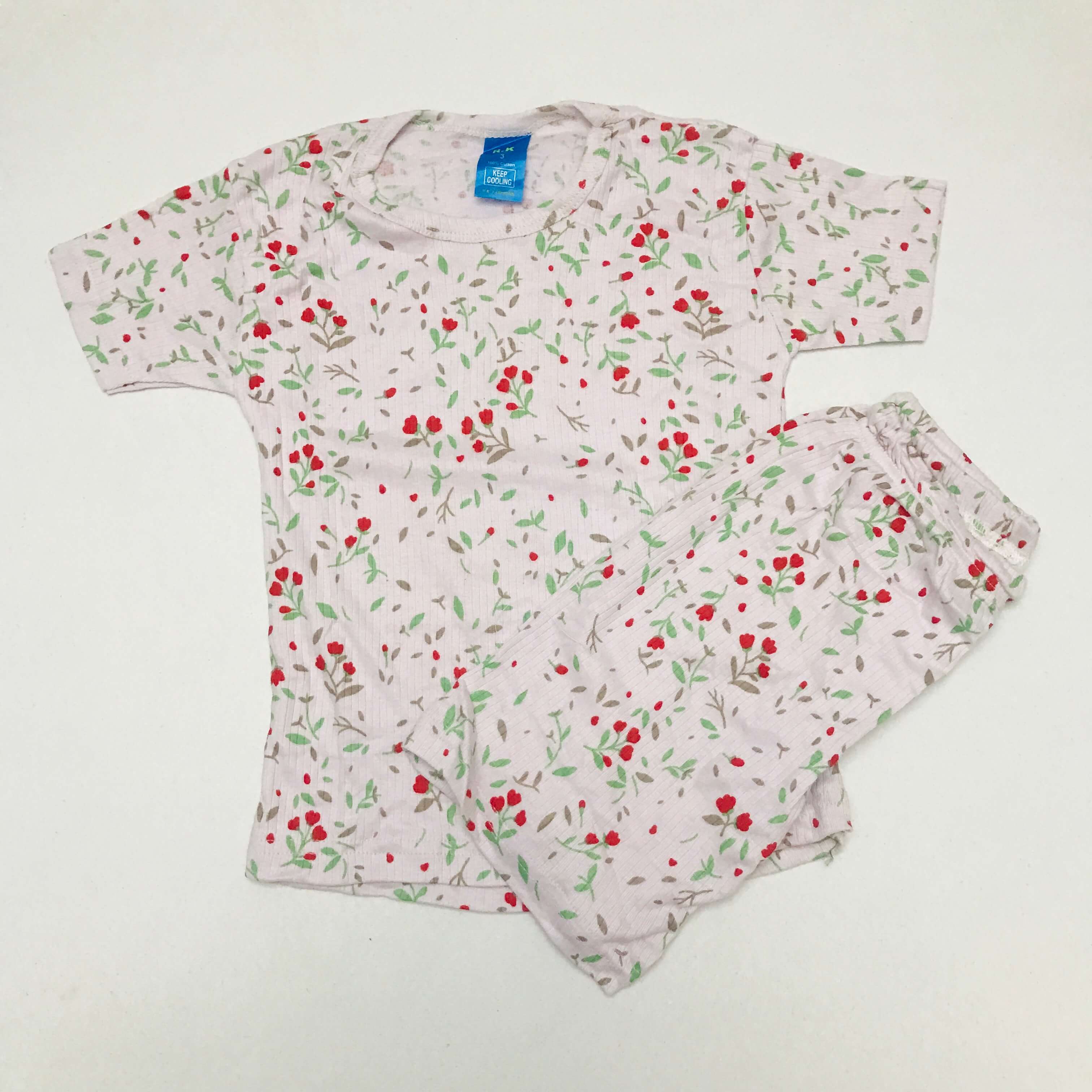 Kids Printed Shorts Set