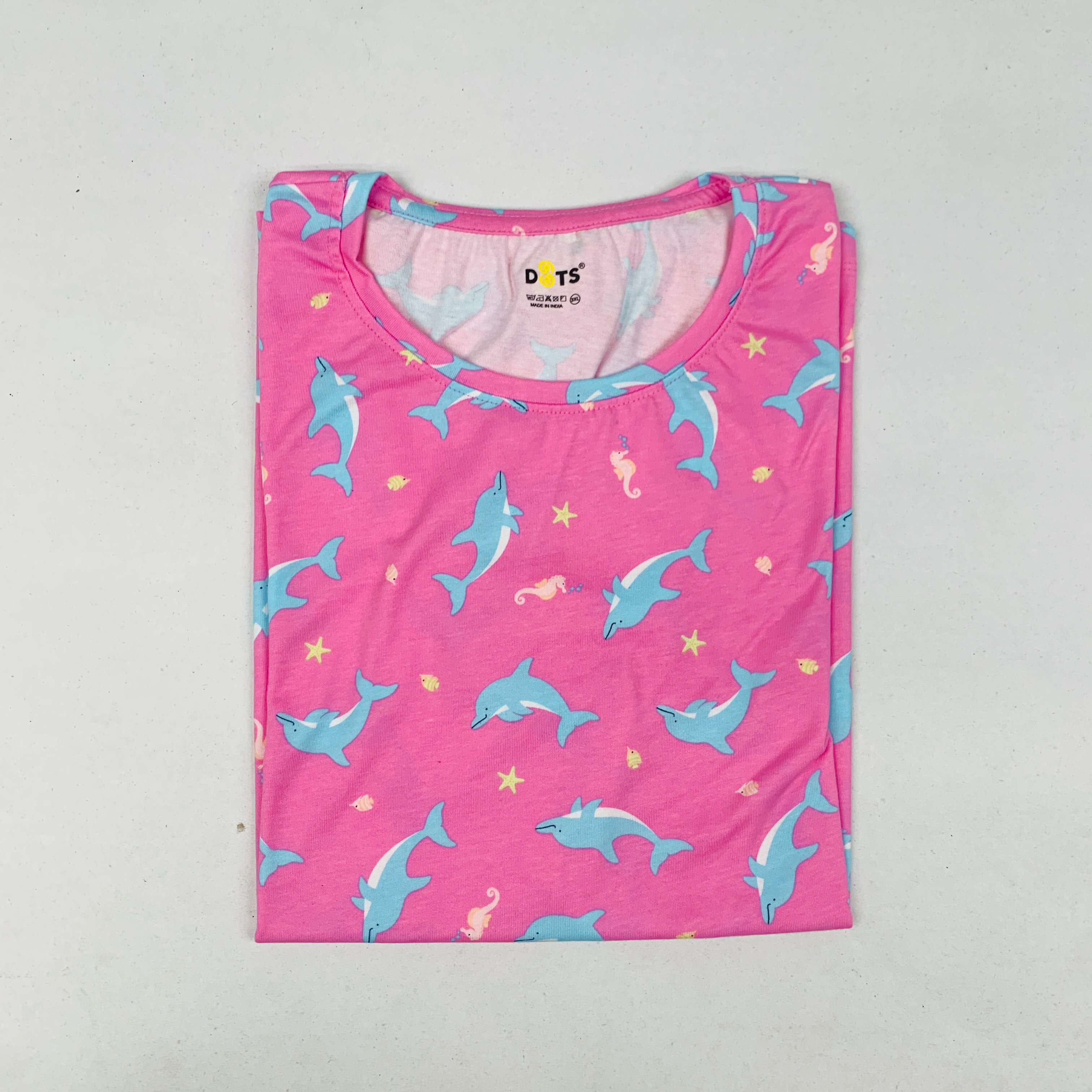 Dots Ladies Printed T-Shirt