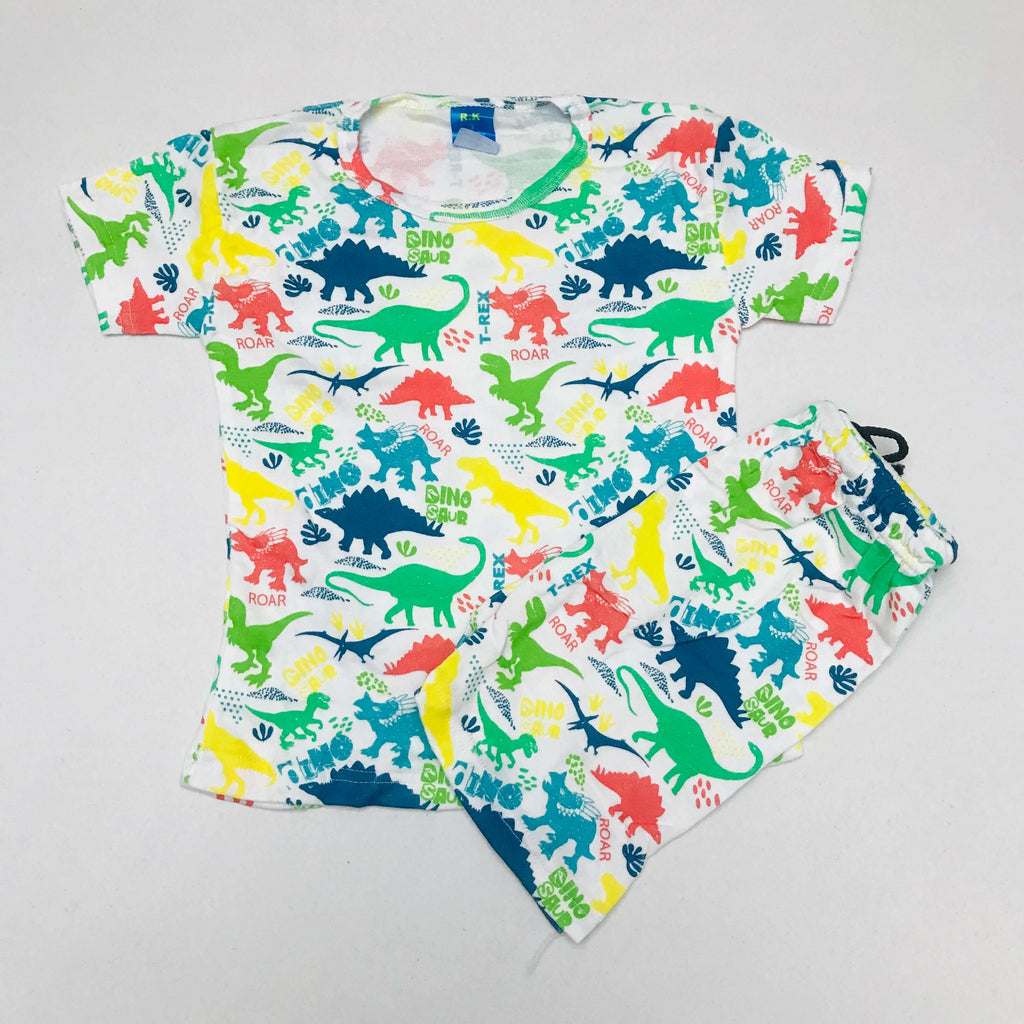 Kids Printed Shorts Set
