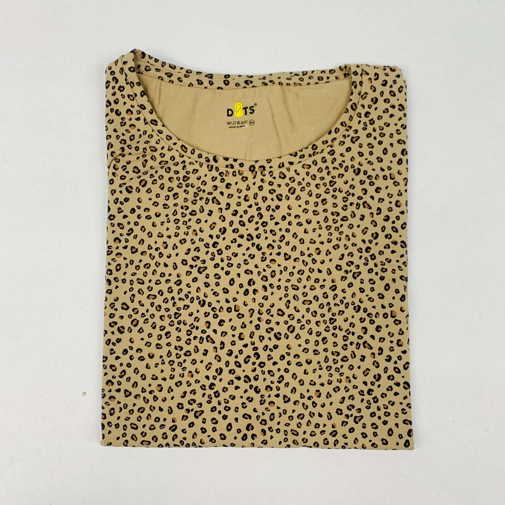 Dots Ladies Printed T-Shirt