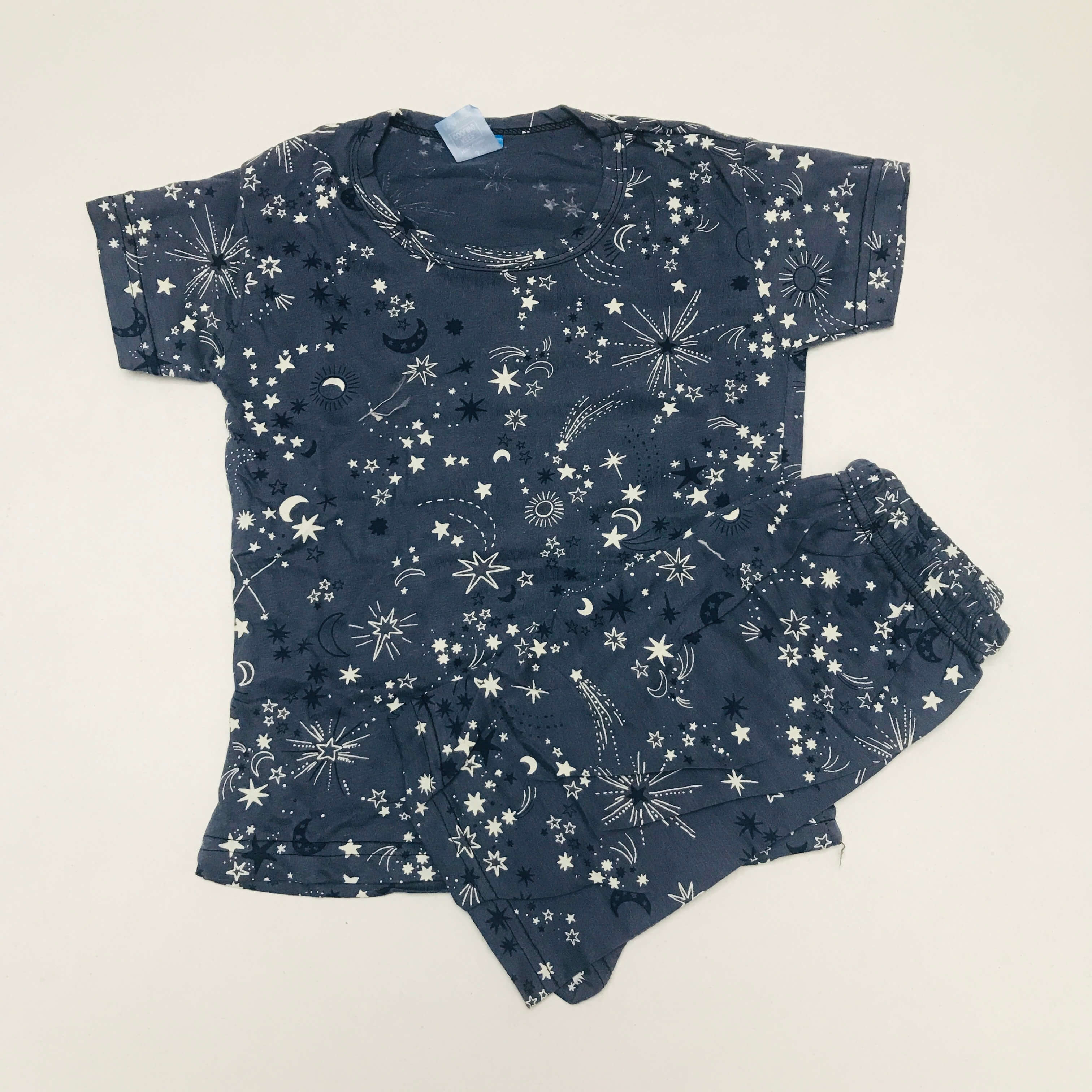 Kids Printed Shorts Set